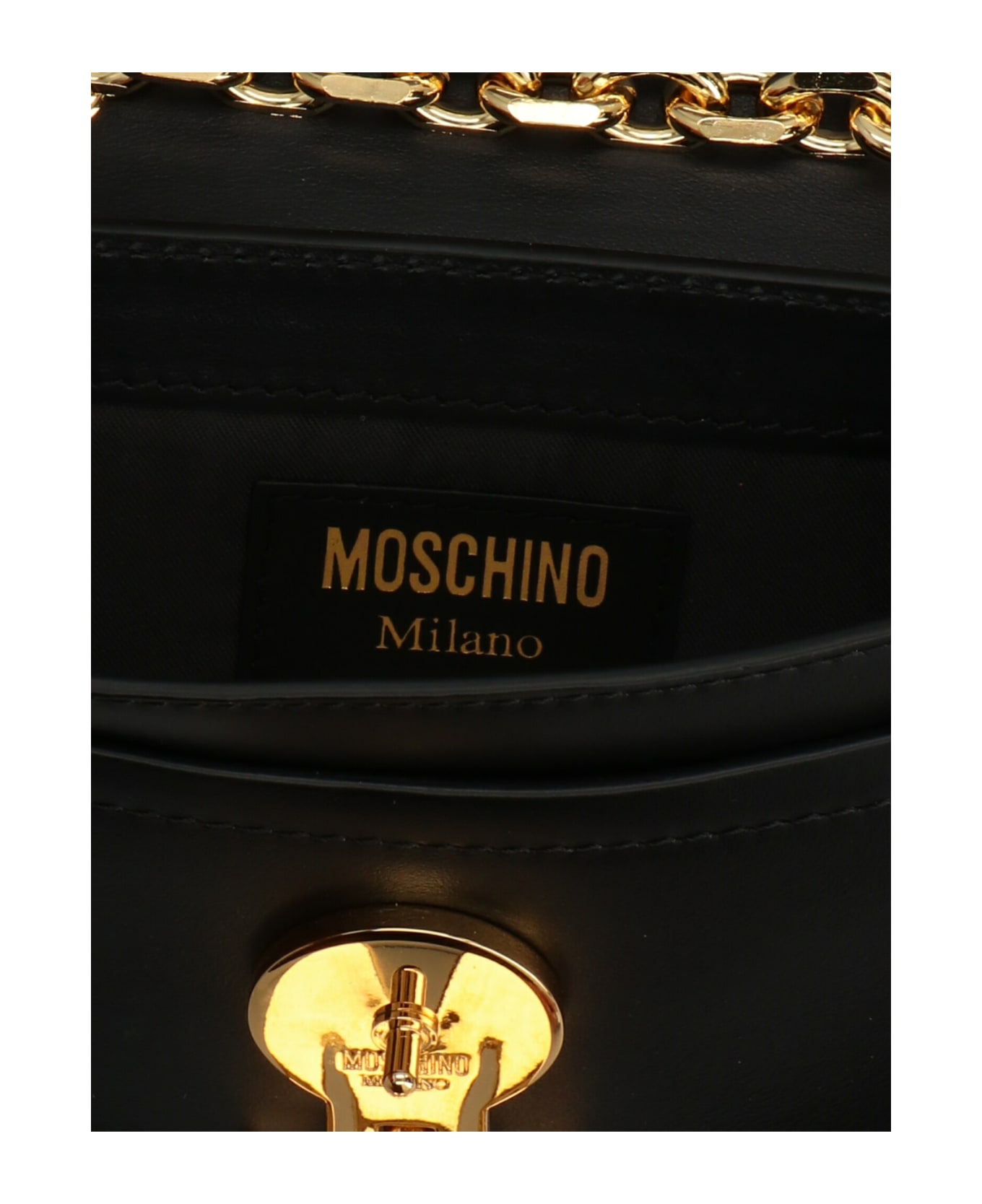 Moschino 'm' Crossbody Bag - Black  