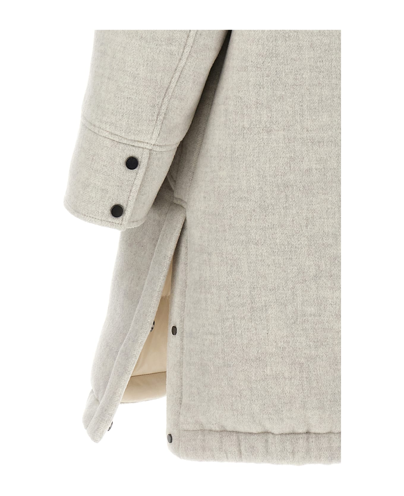 Brunello Cucinelli Padded Jacket - Gray