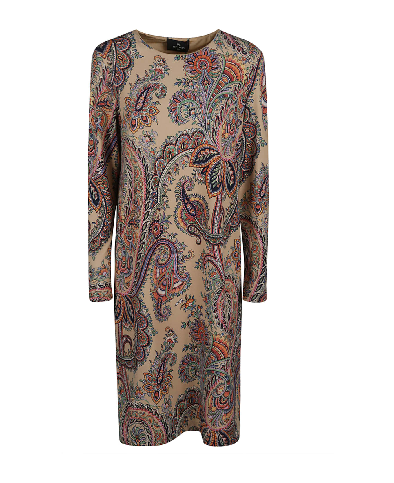 Etro Paisley Print Dress - Beige