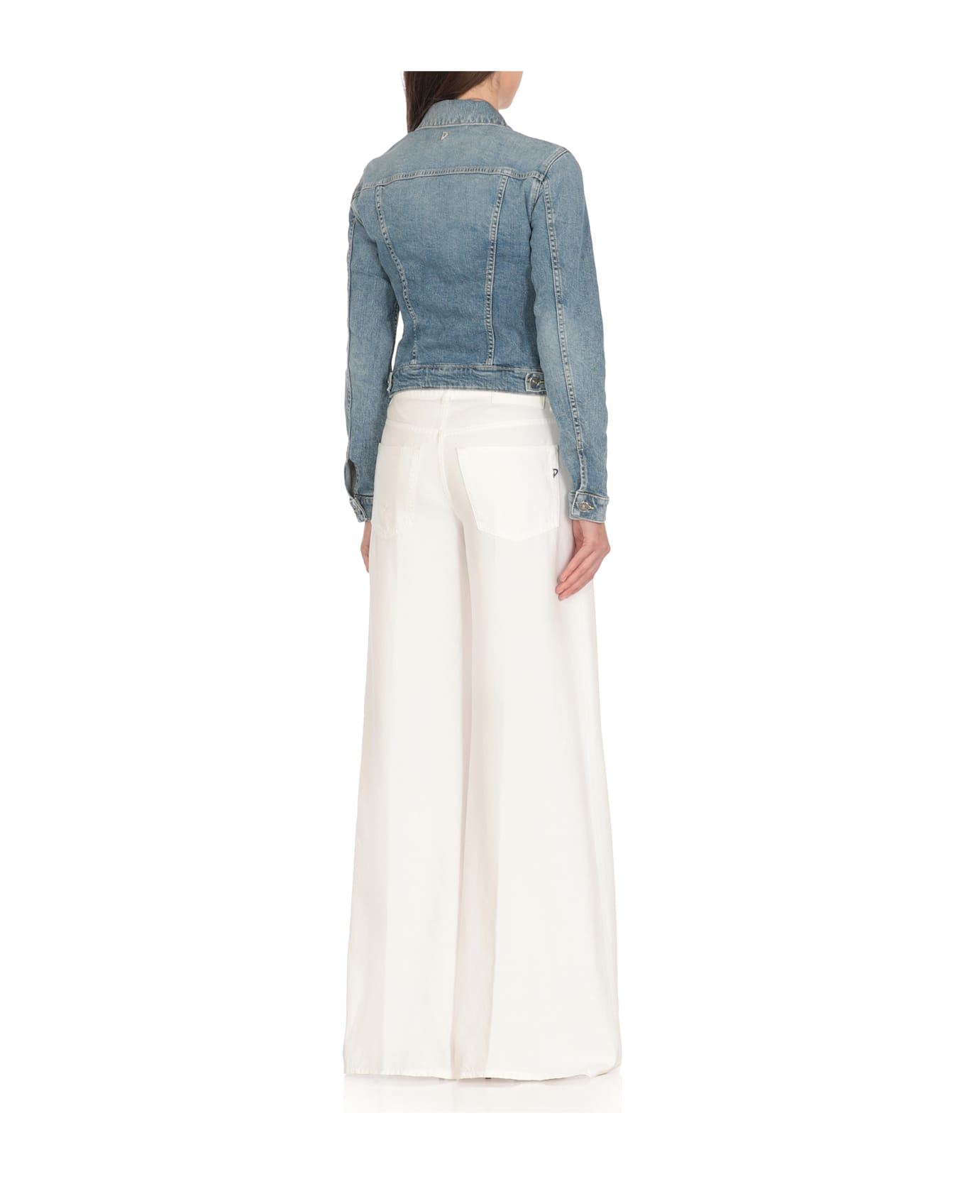 Dondup Cotton Jeans Jacket - Blue