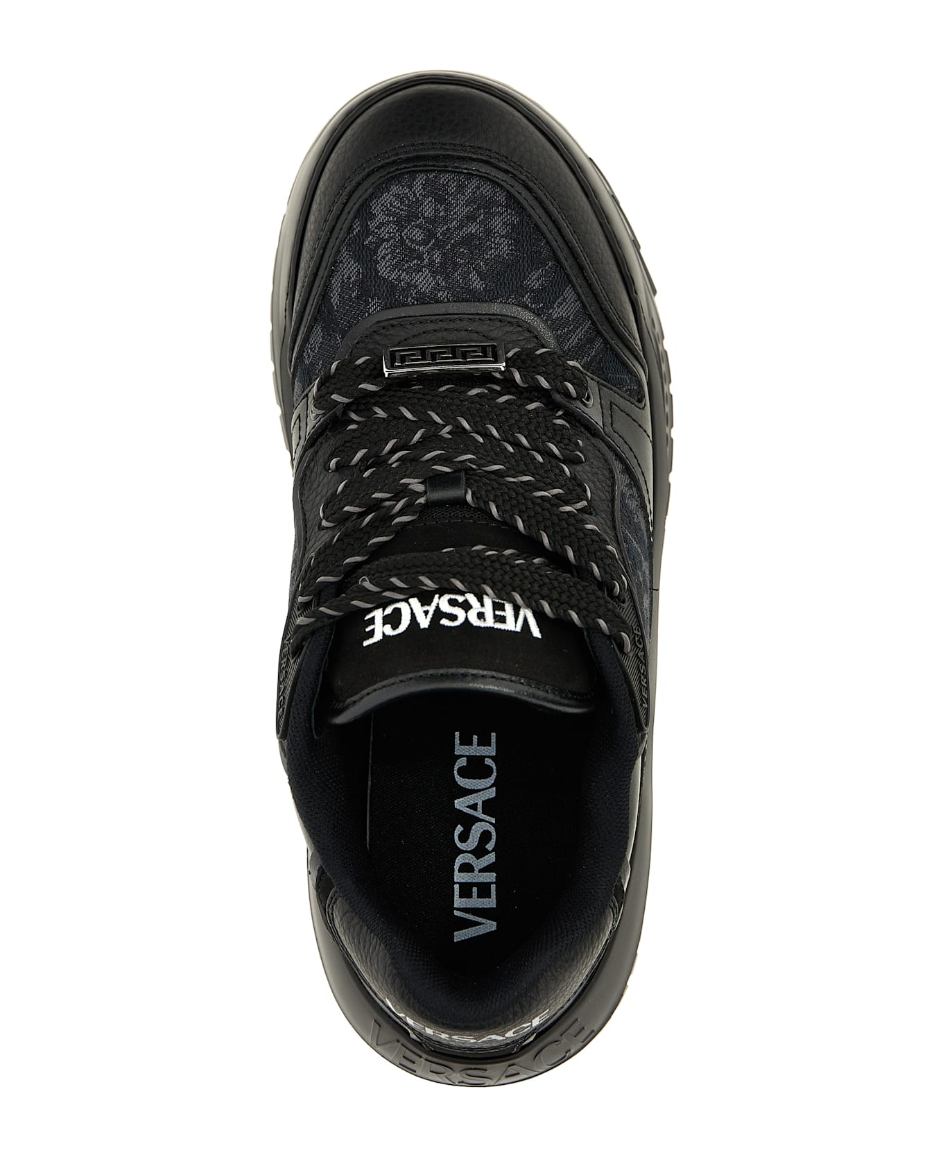 Versace 'barocco Odissea' Sneakers - Black  