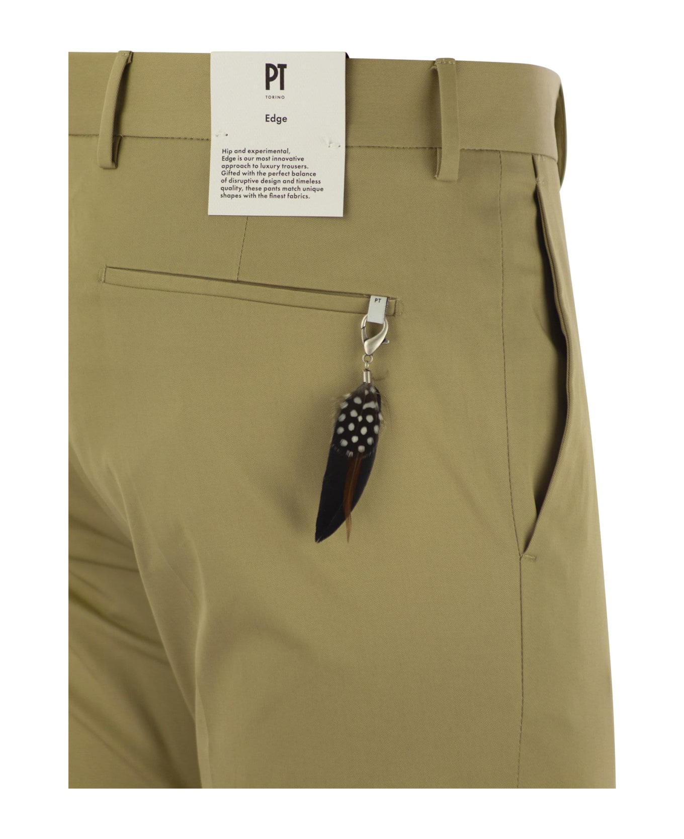 PT Torino Dieci - Cotton Trousers - Rope