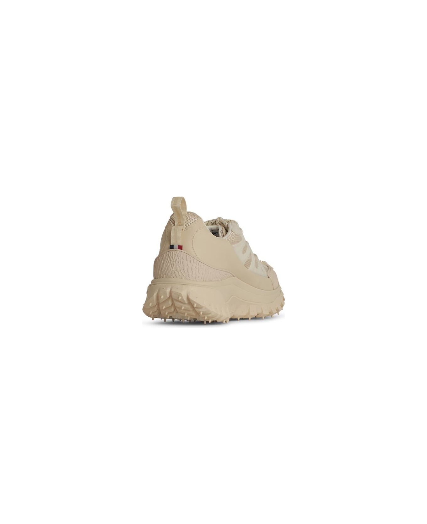 Moncler 
trailgrip
 Beige Polyamide Sneakers - Ivory