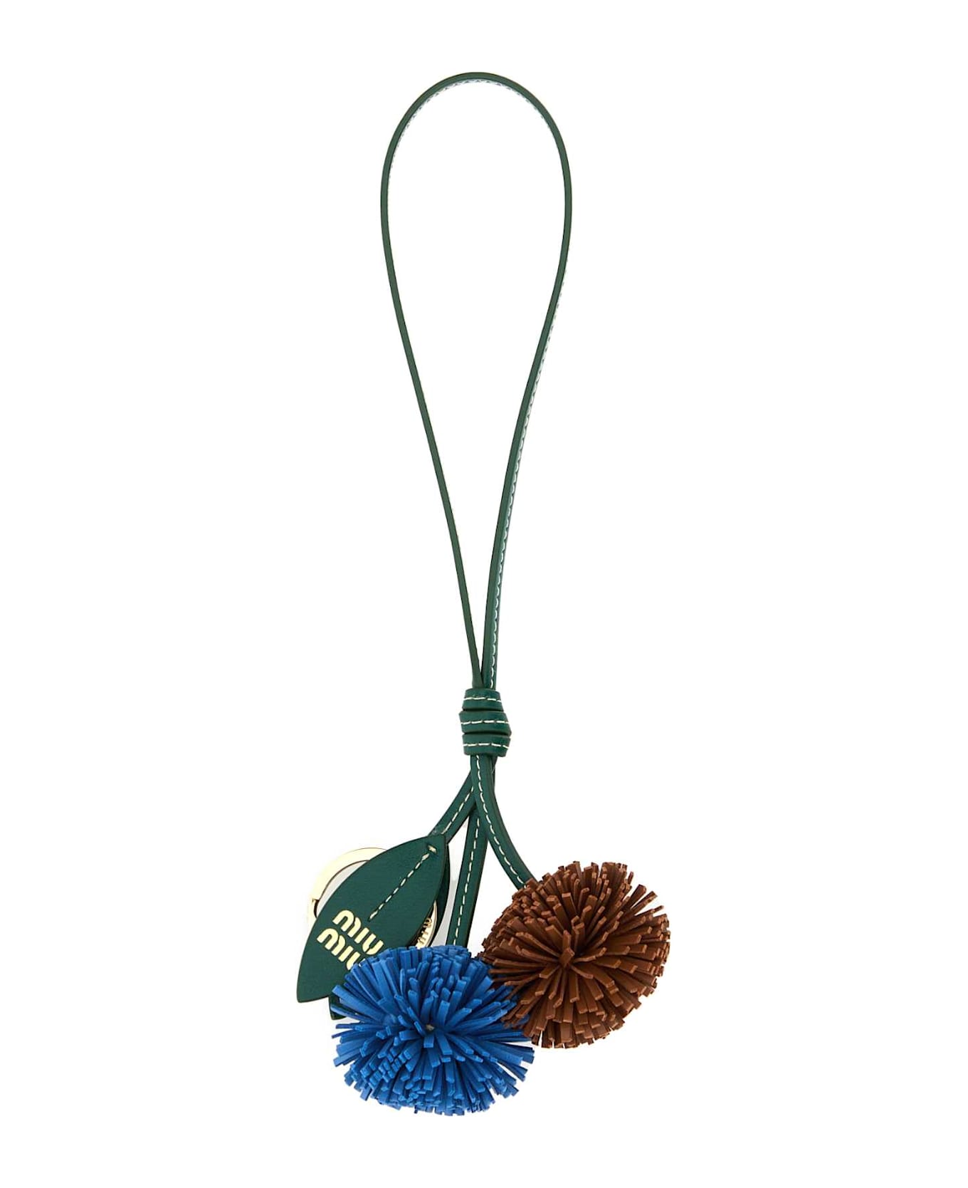 Miu Miu Multicolor Leather Charm - BILIARDOONDACOGNAC