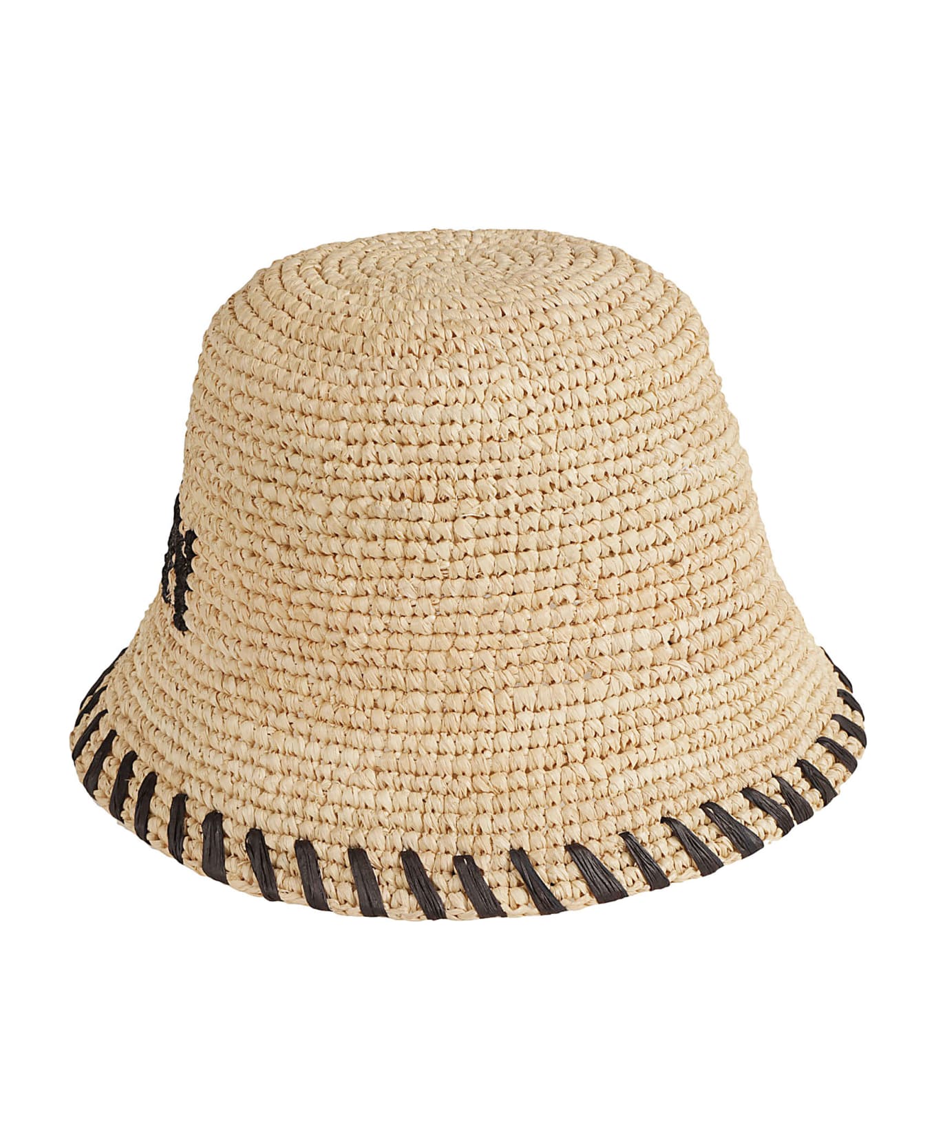 Lanvin Ete Bucket Hat - Natural Black 帽子