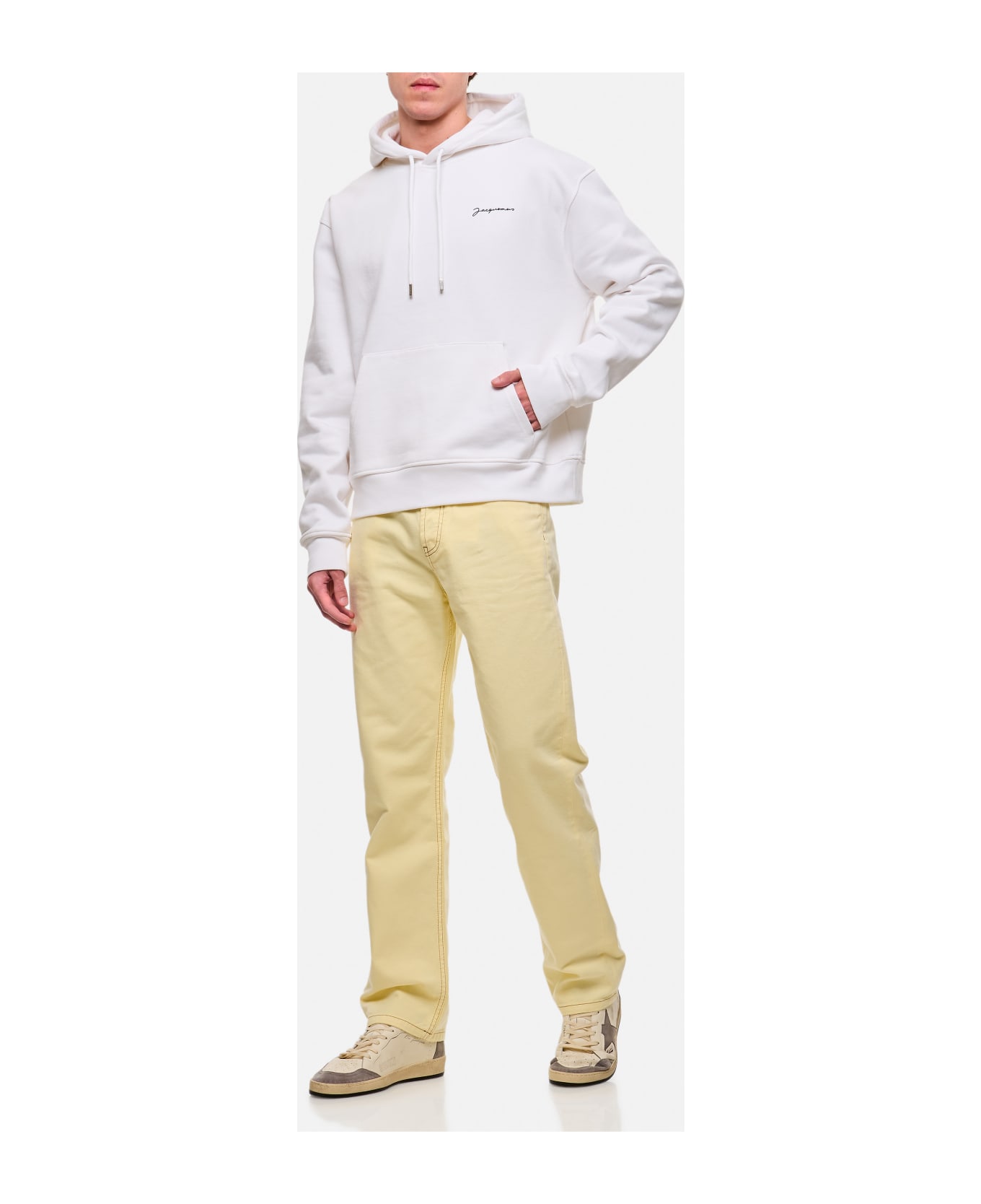 Jacquemus Brode Cotton Sweatshirt - White