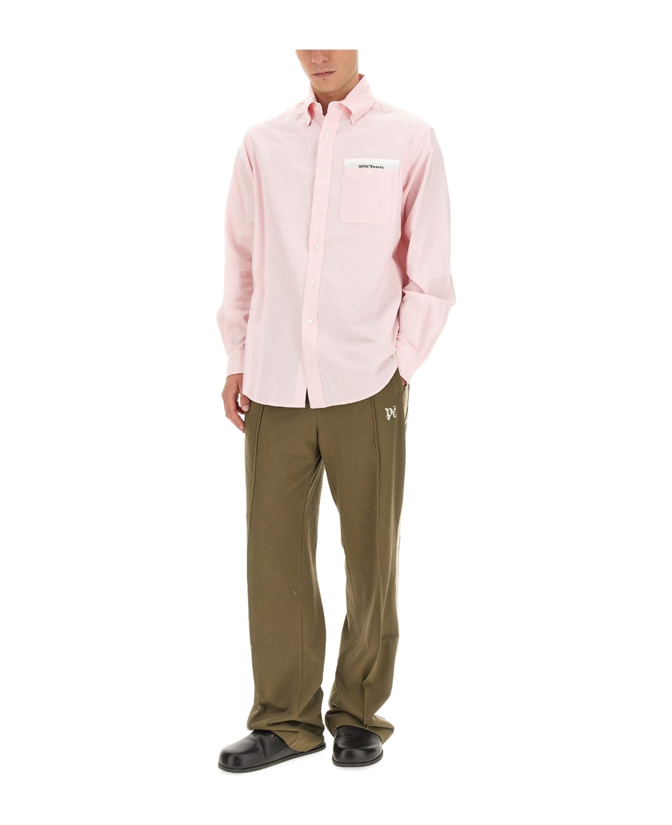 Palm Angels Tailor-made Shirt - PINK/BLACK