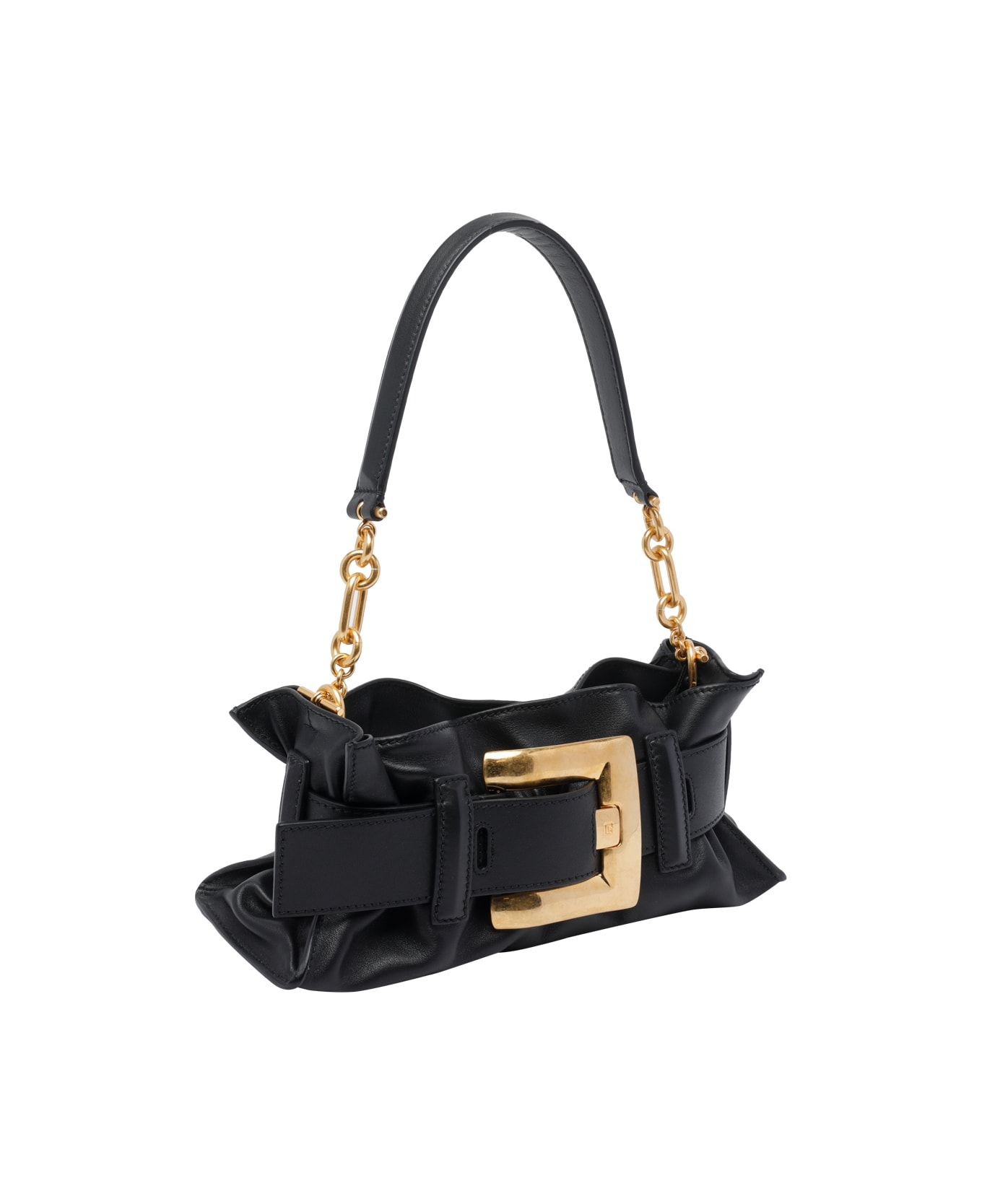 Balmain Mini Anthem Shoulder Bag - Black