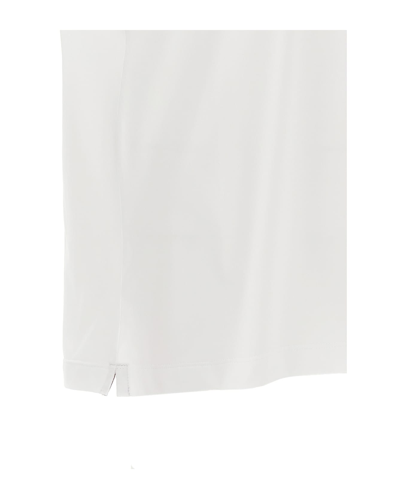 Brunello Cucinelli Logo Patch T-shirt - White