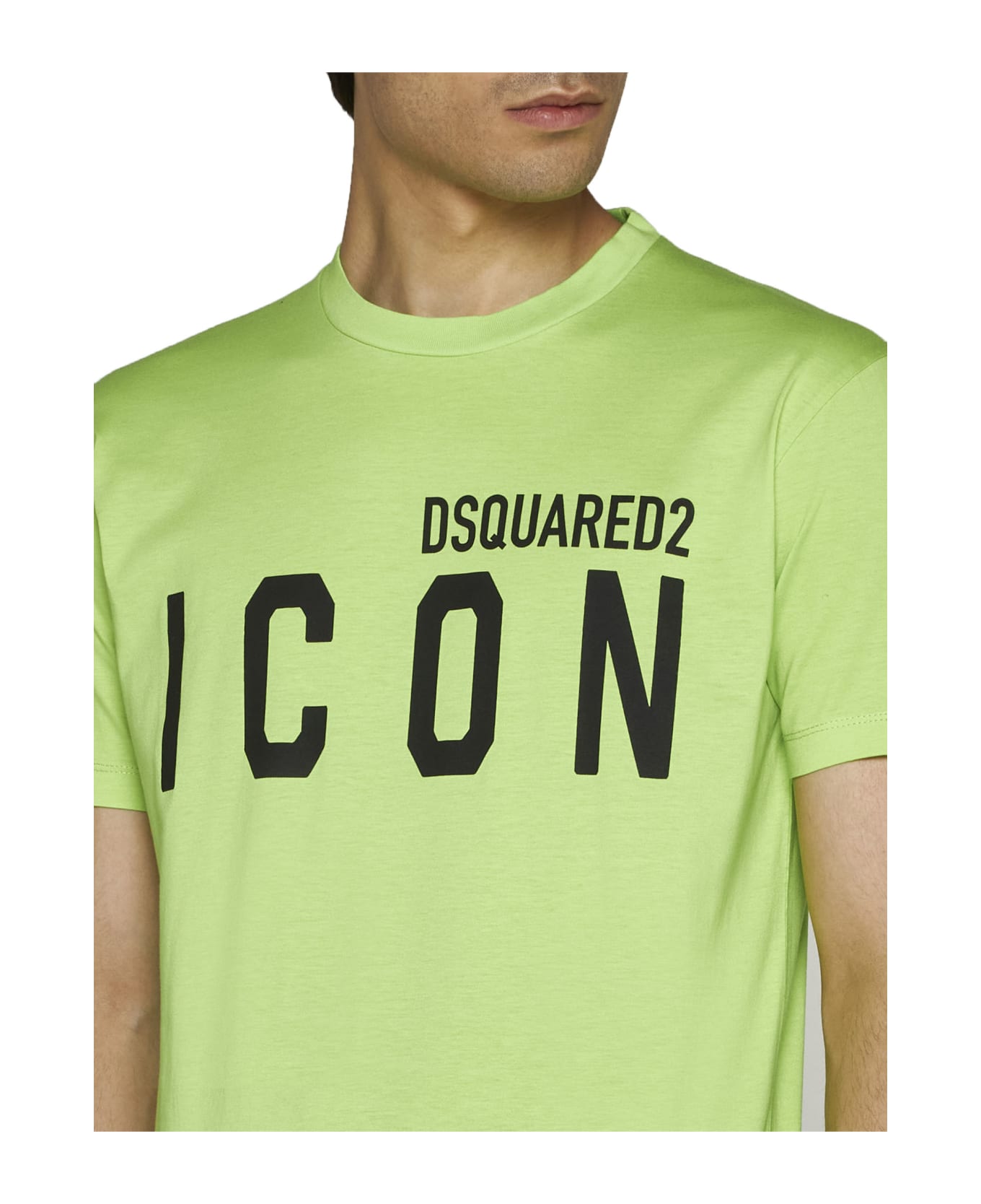 Dsquared2 Icon Logo T-shirt - Acid green