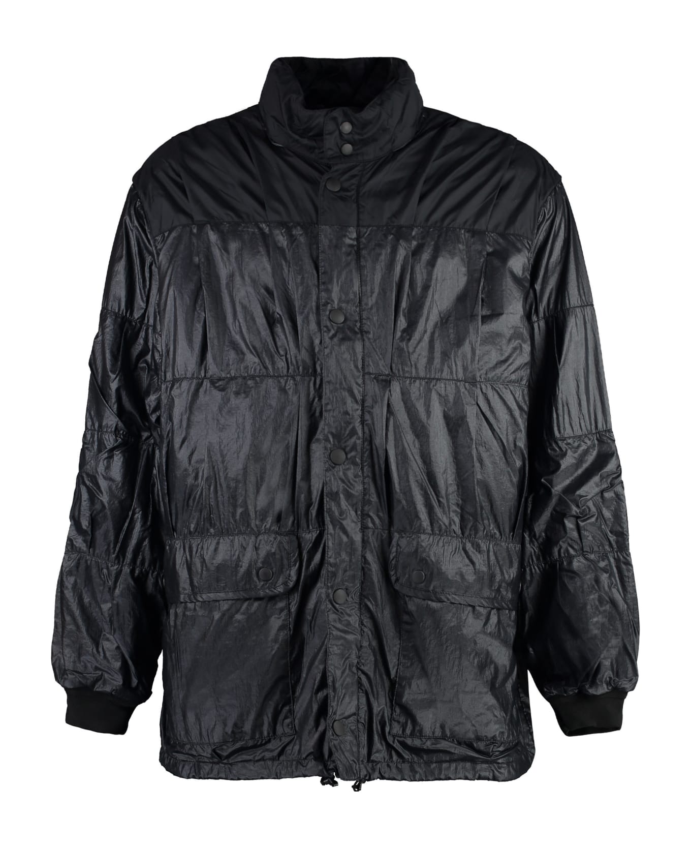 Our Legacy Exhaust Puffa Techno Fabric Jacket - black