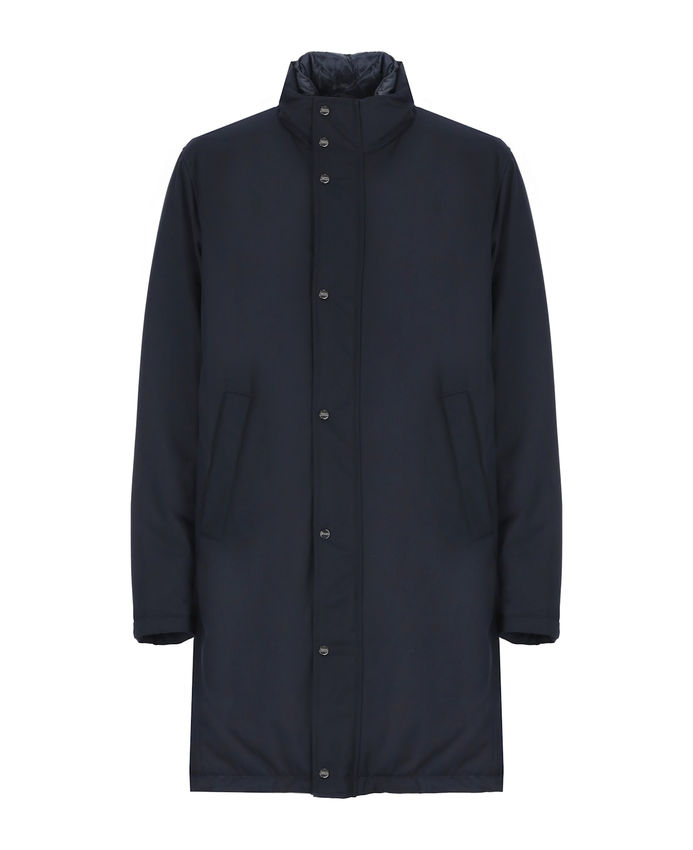 Herno Padded Nylon Down Jacket - Blue