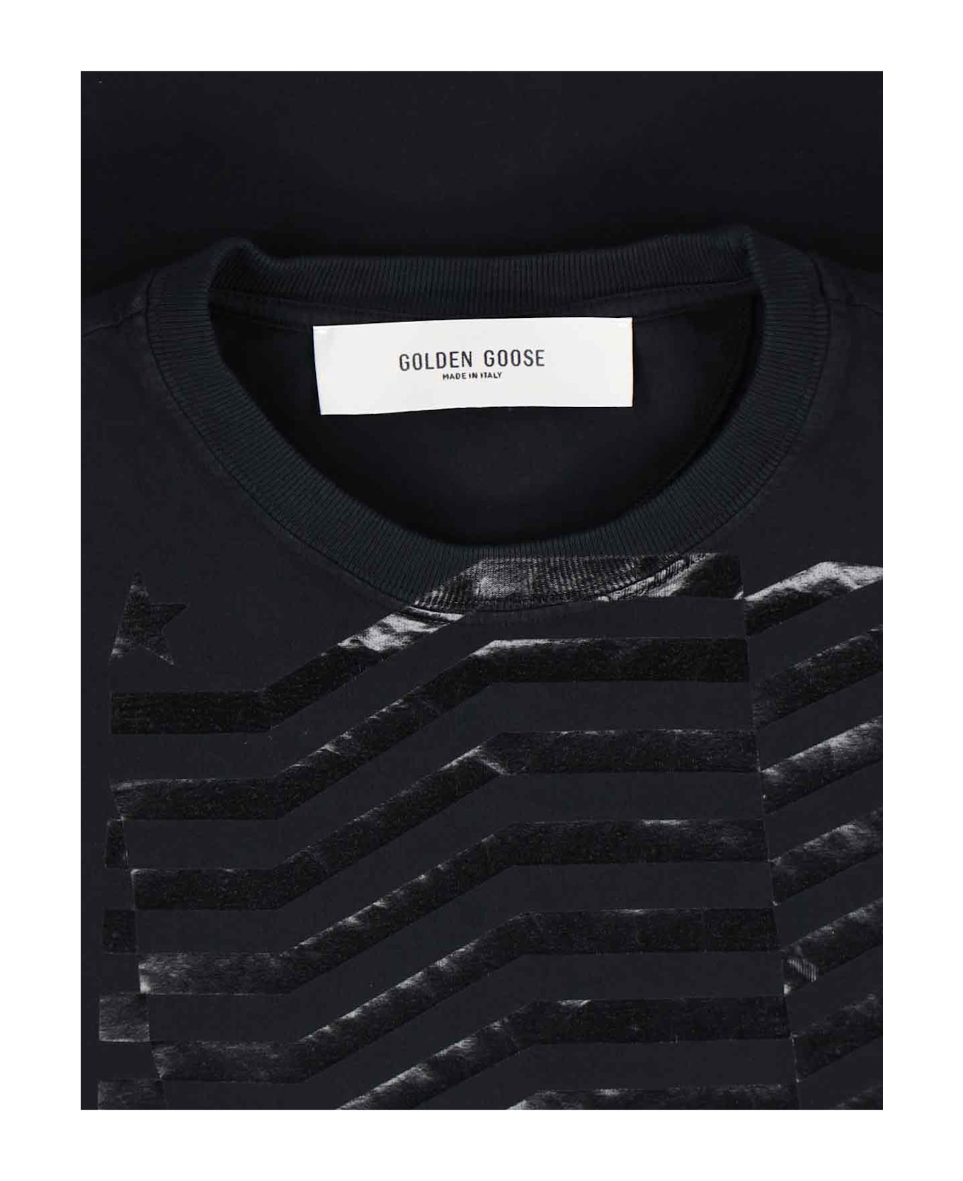 Golden Goose Textured T-shirt - Black  