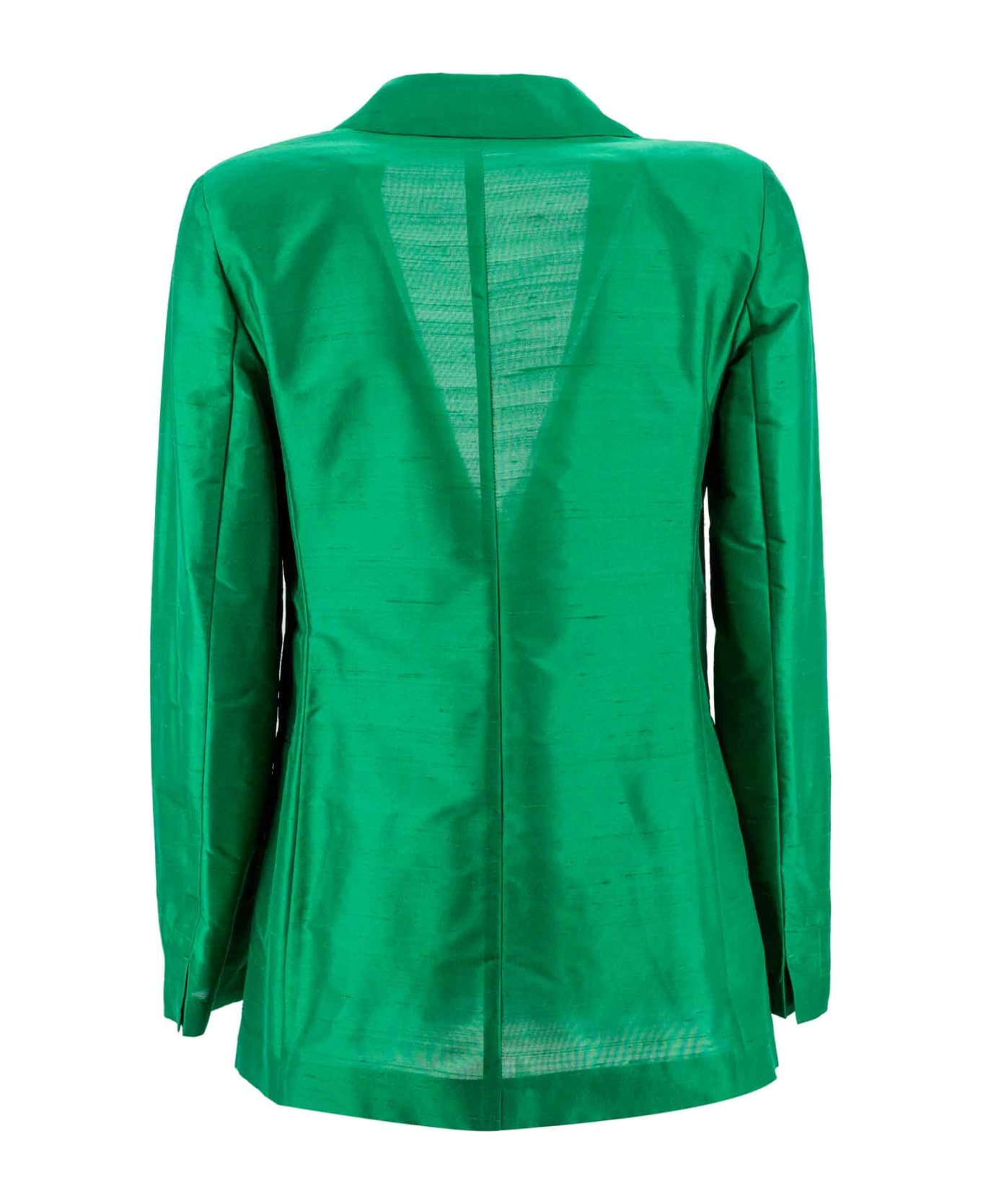 Max Mara Studio Single-breasted One Button Jacket - Smeraldo