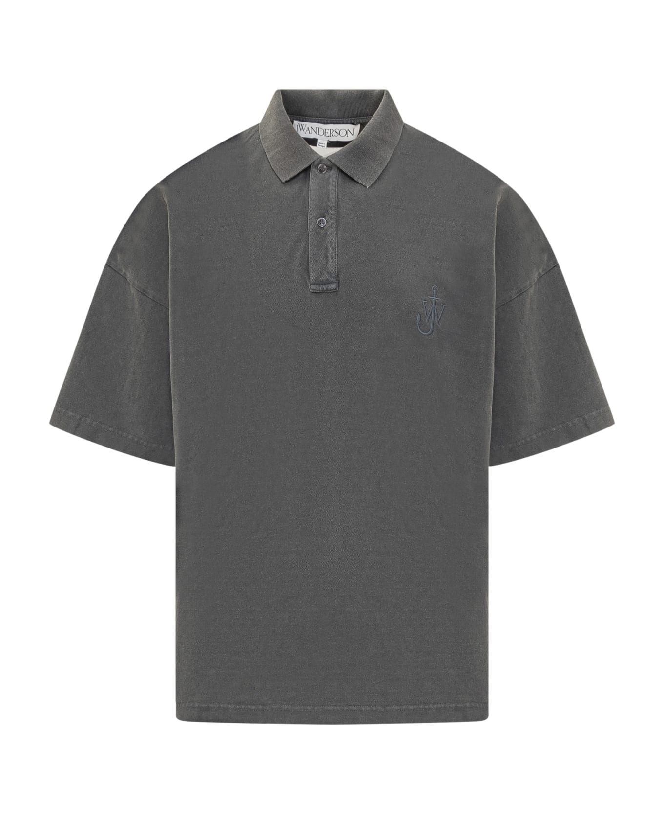 J.W. Anderson Jwa Anchor Polo Shirt - CHARCOAL ポロシャツ