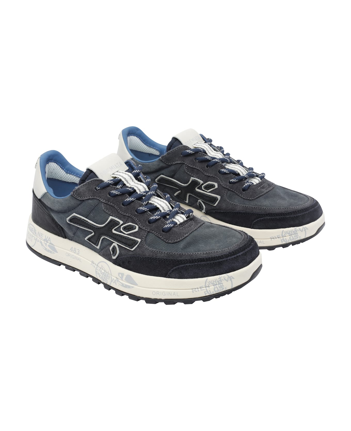 Premiata Nous Sneakers - Blue