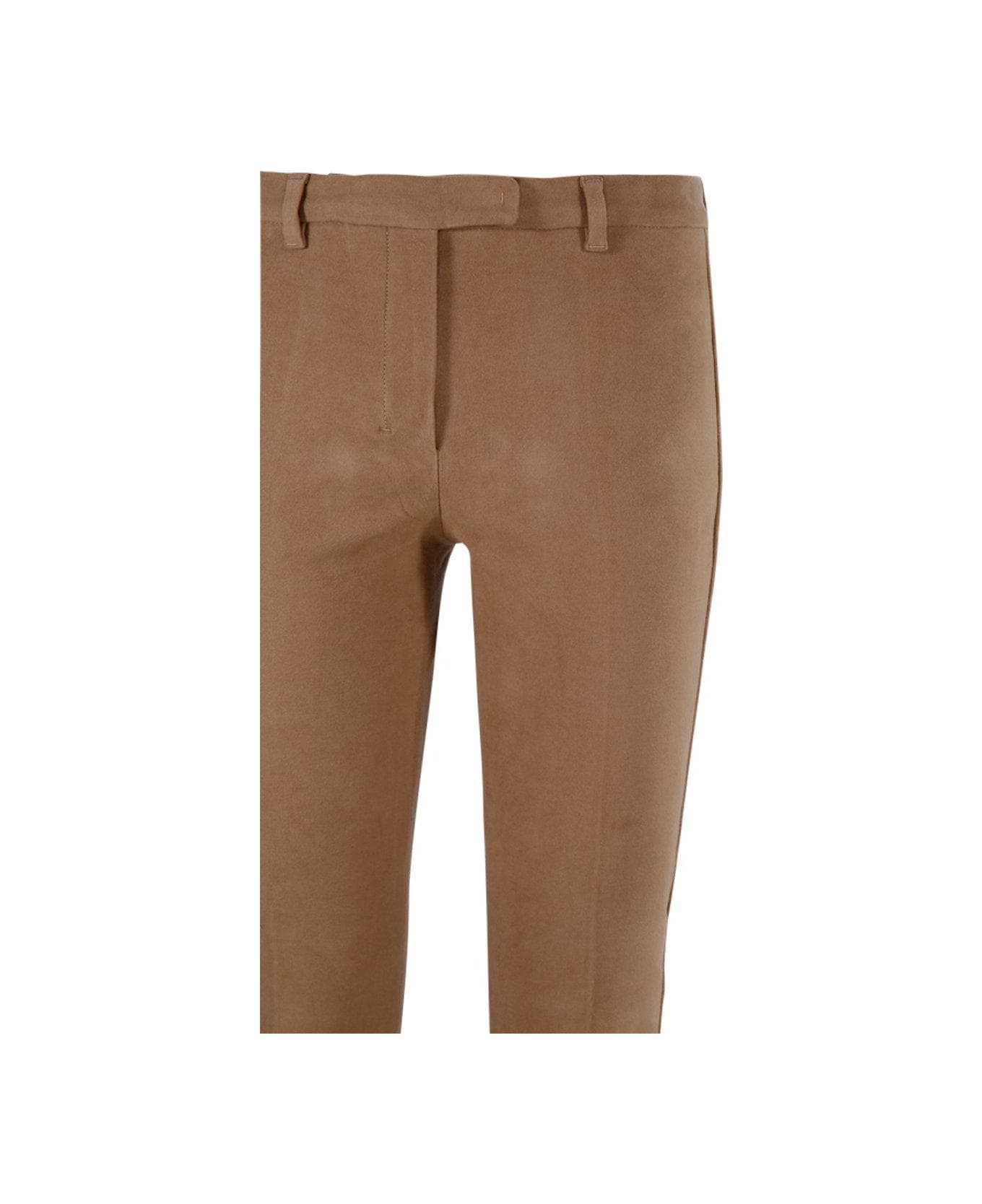 'S Max Mara High Waist Straight Leg Pants