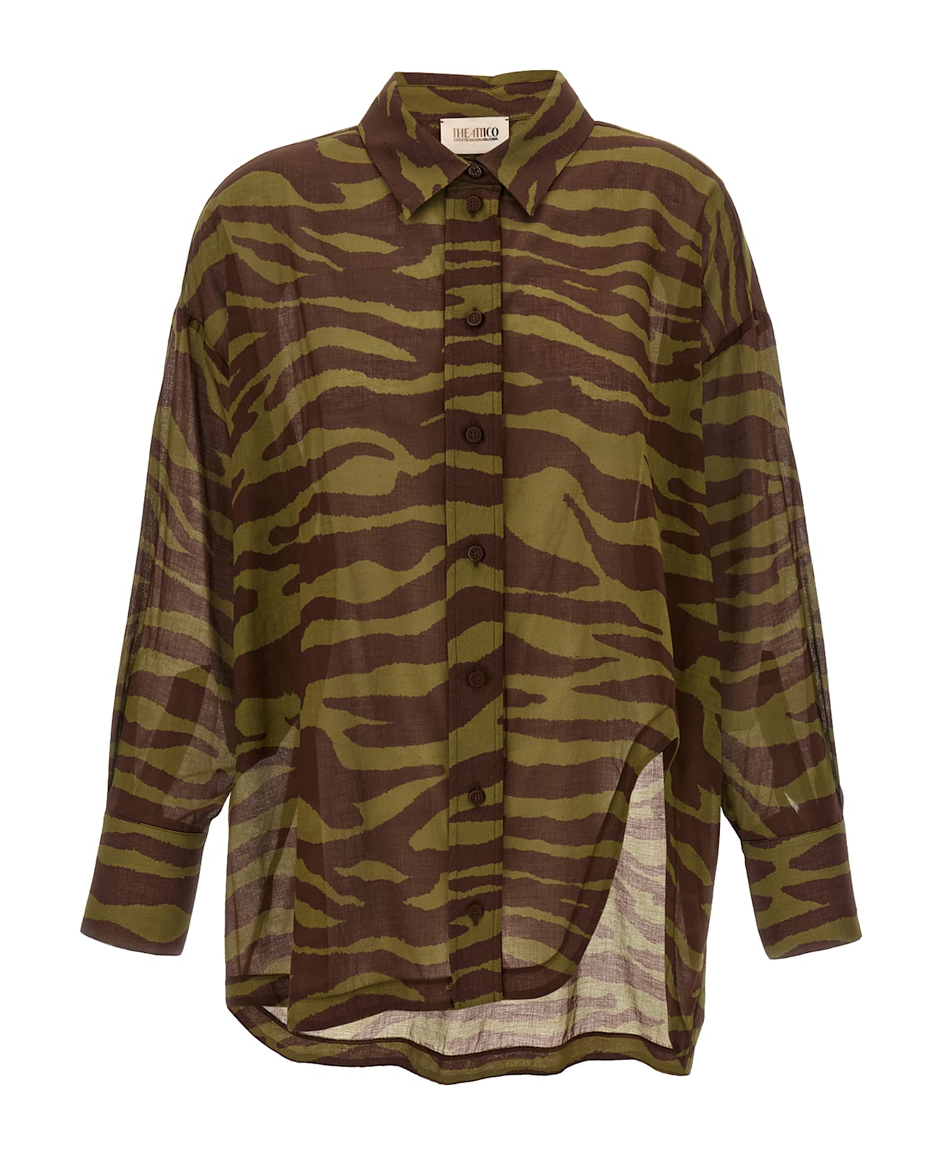 The Attico 
estate Meravigliosa
 Shirt - Green