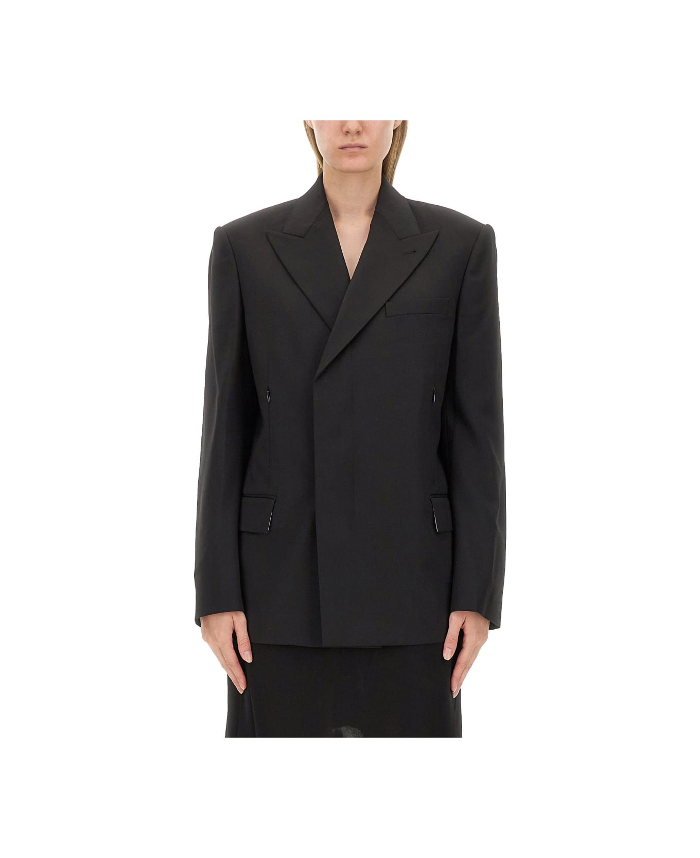 Helmut Lang Oversize Fit Jacket - BLACK ジャケット