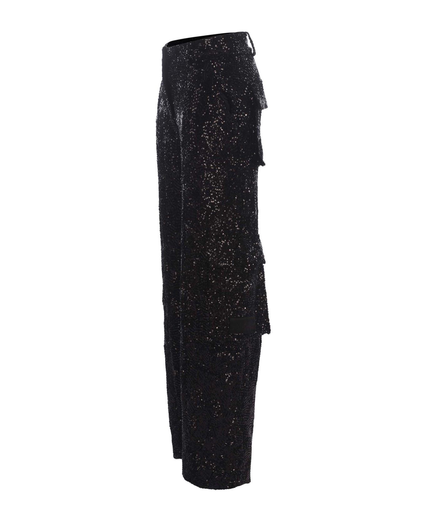 Rotate by Birger Christensen Sequin Cargo Trousers
