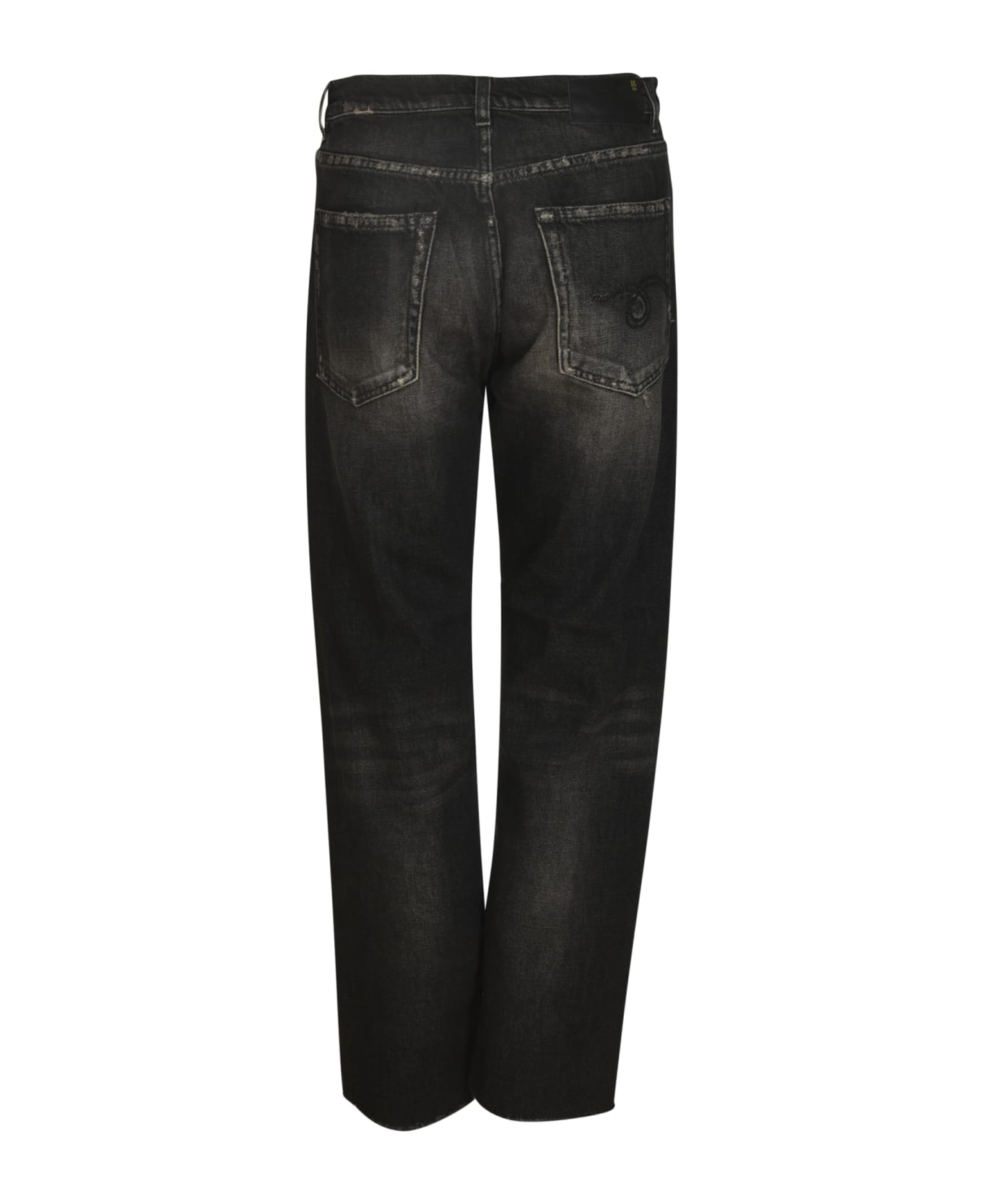 R13 Boyfriend Jeans - Black