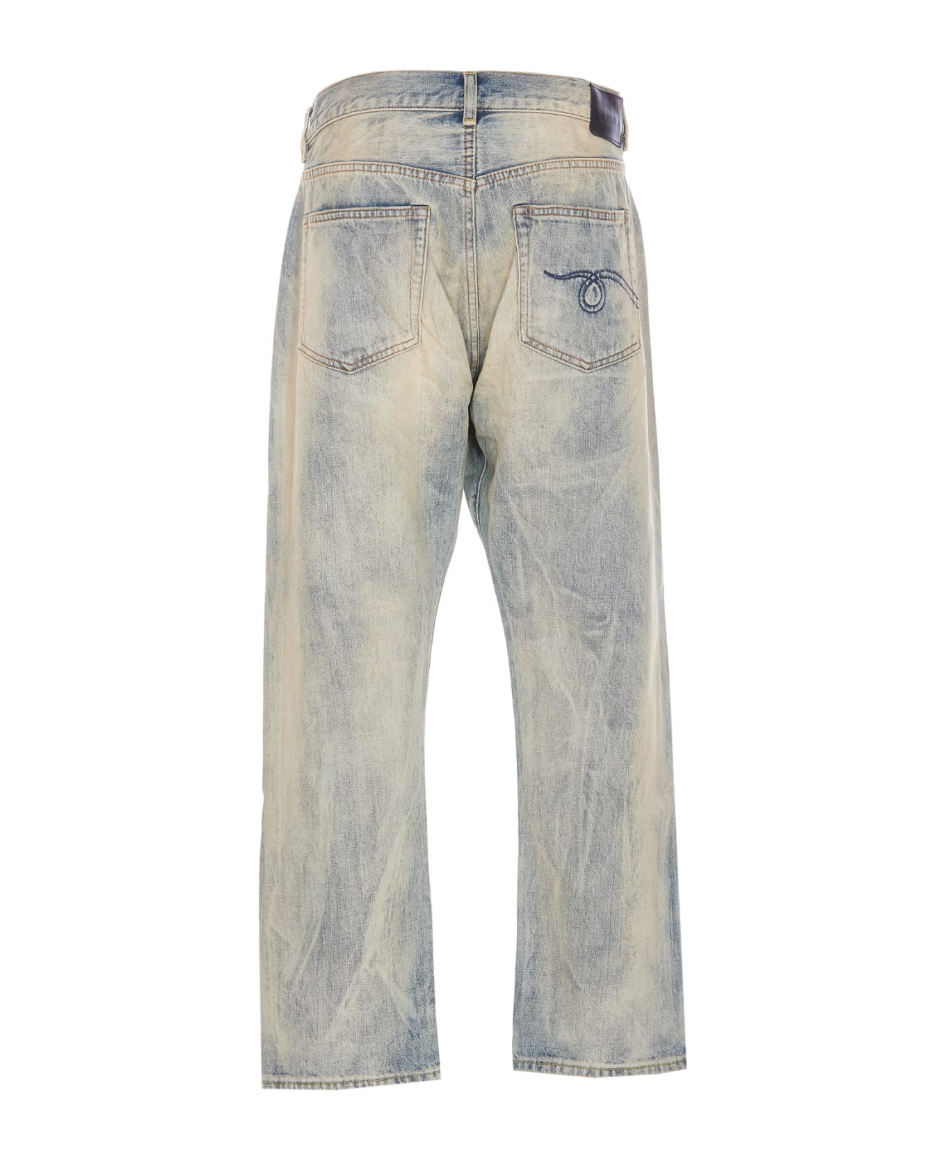 R13 Crossover Jeans - Blue