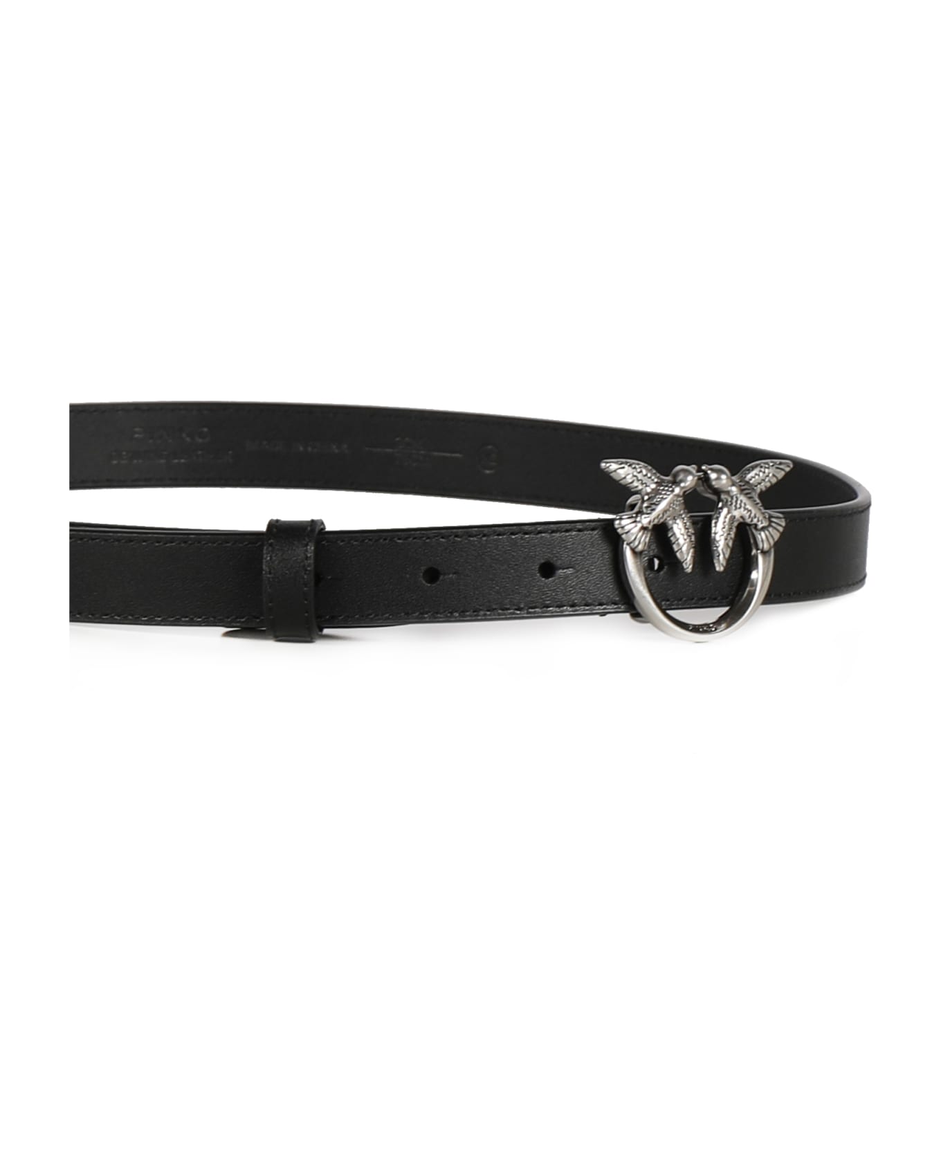 Pinko Love Berry Belt - Black