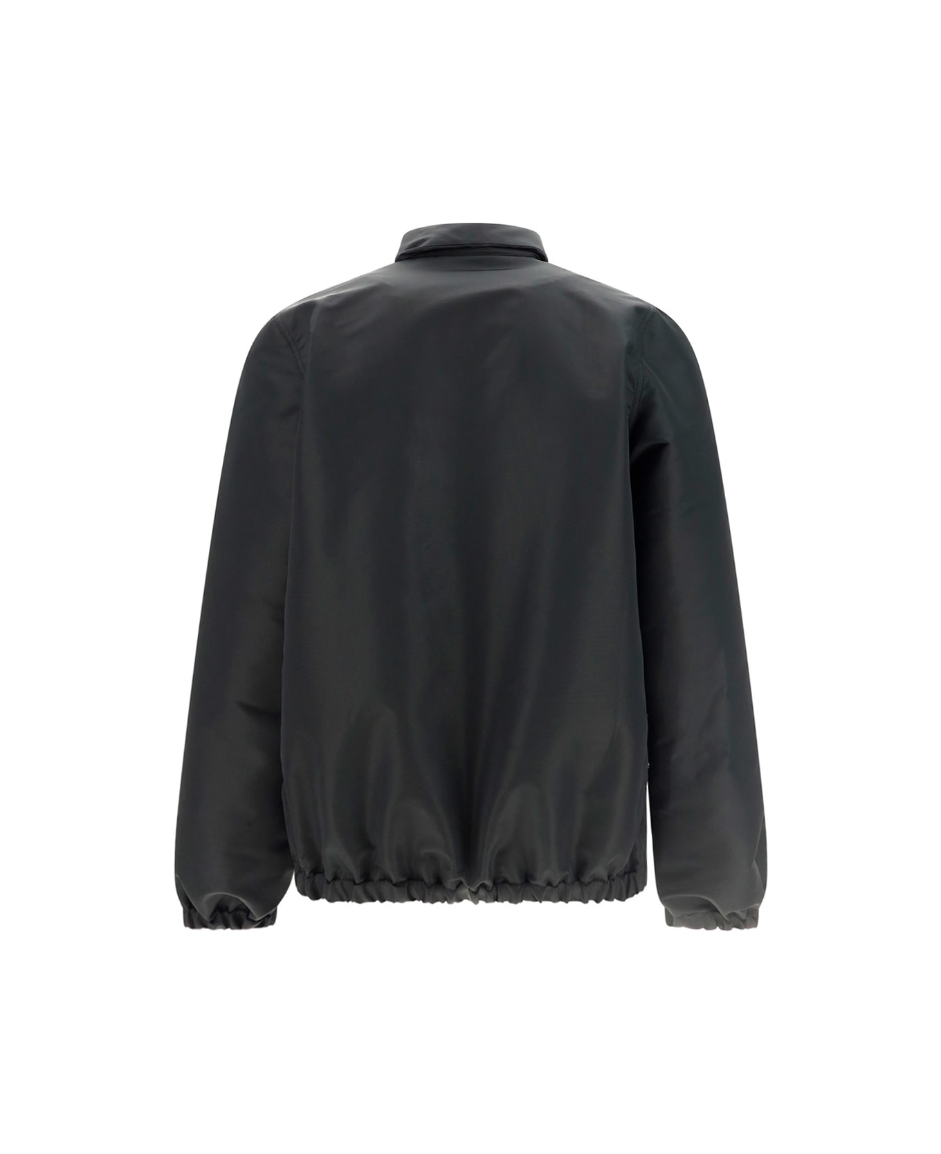 Alexander McQueen Jacket With Logo - Black/tonal
