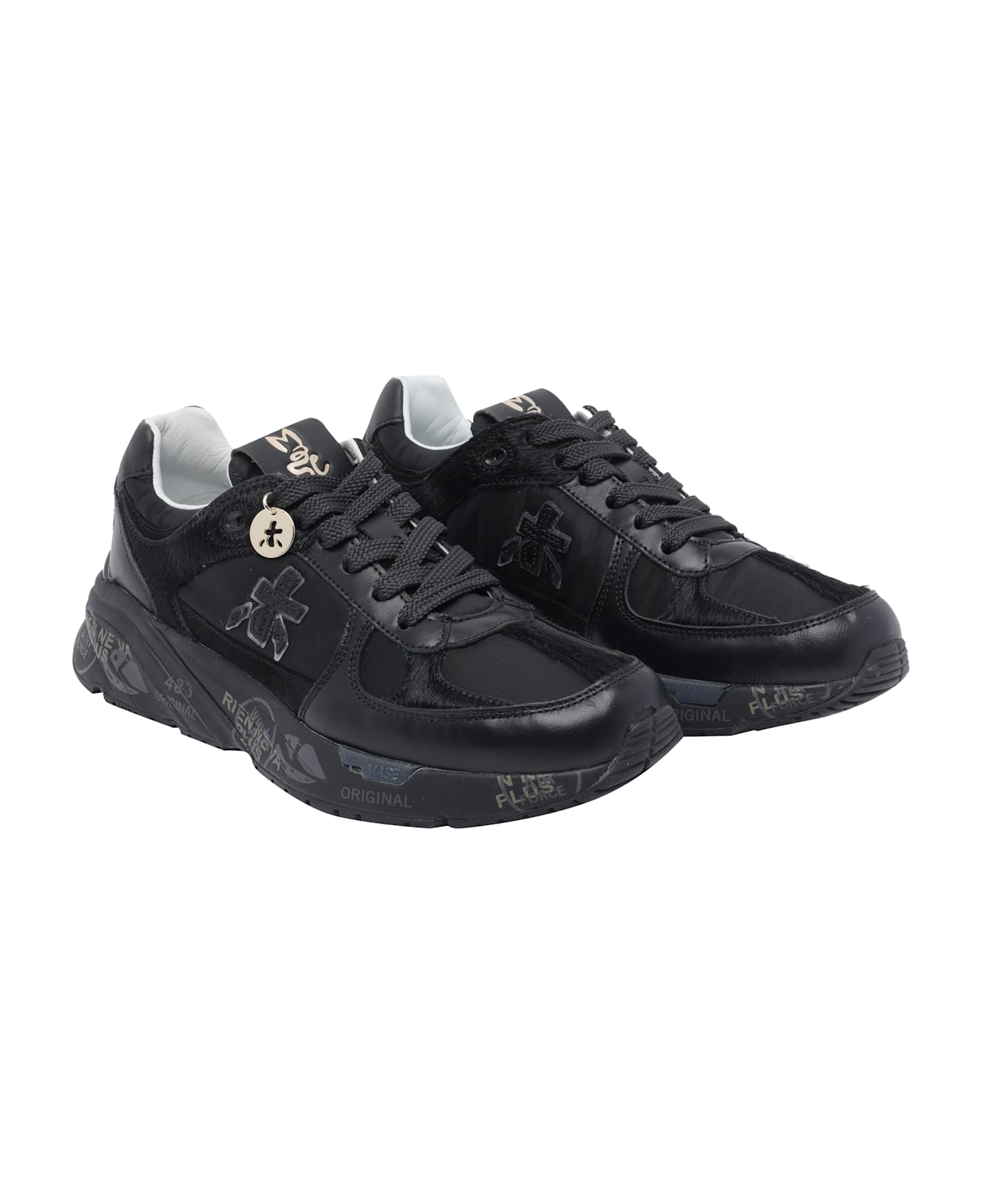 Premiata Mased Sneakers - Black