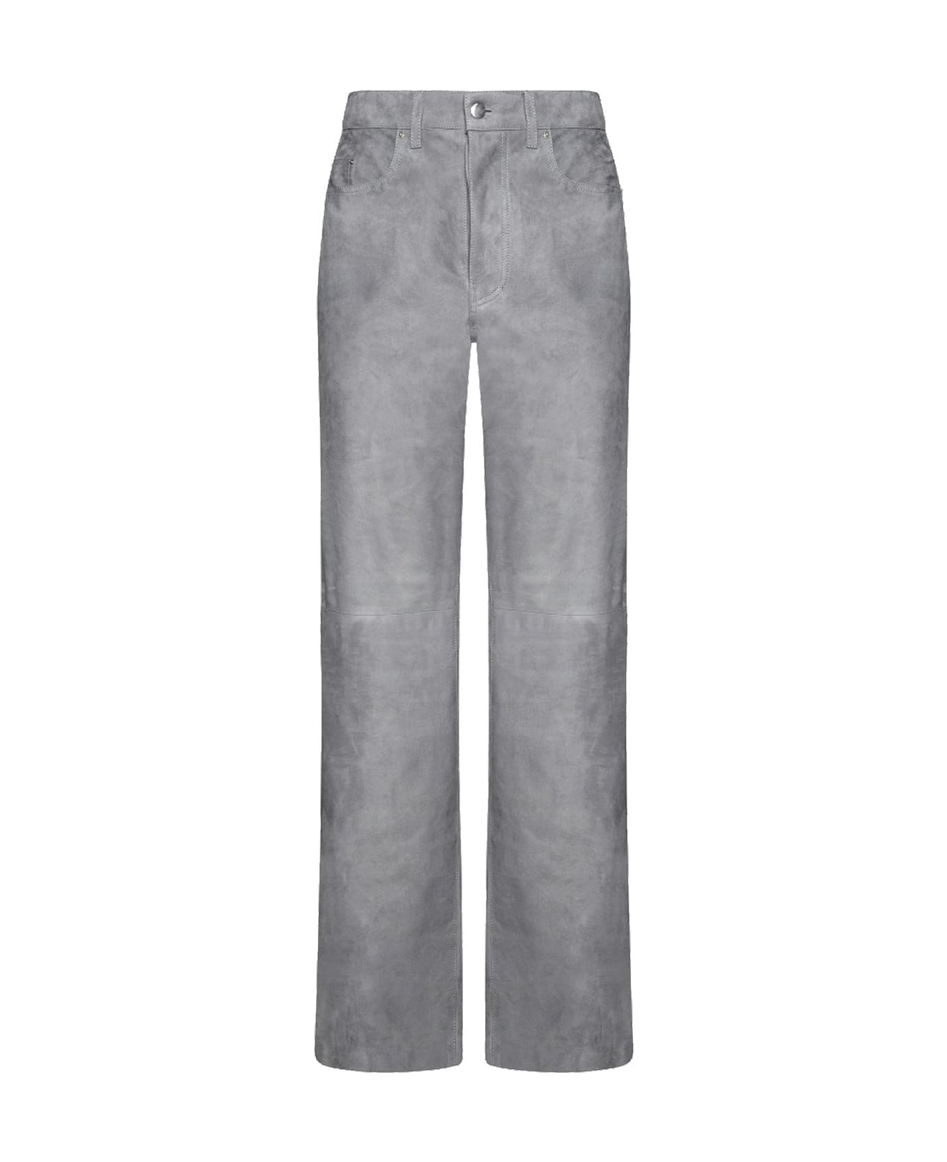 AMIRI Leather Pants - Gray