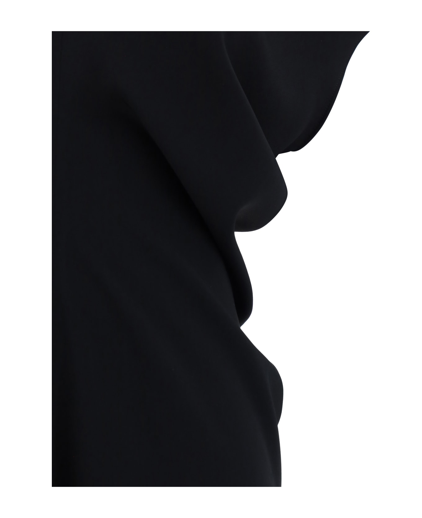Parosh Long Dress - Black