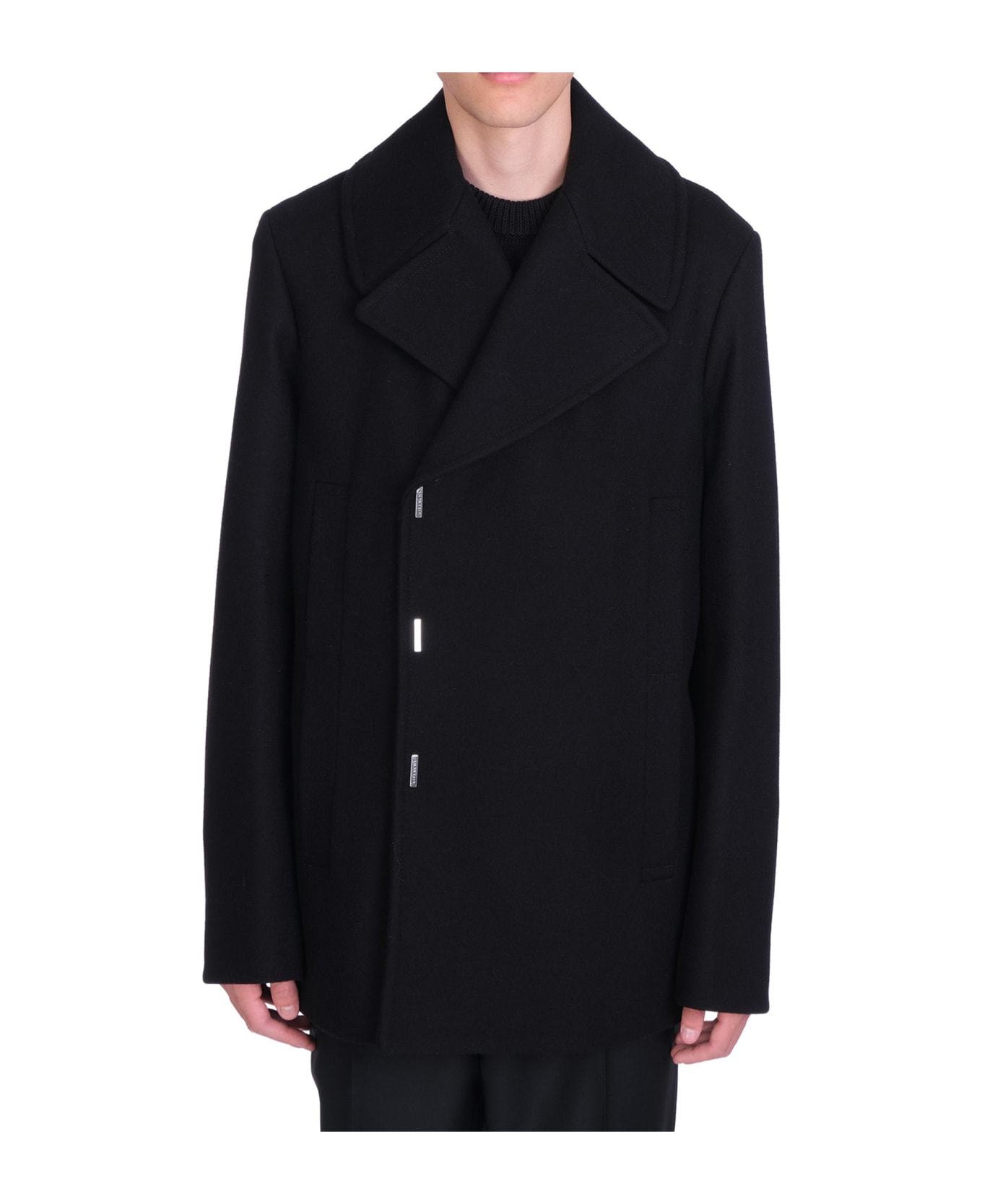 Givenchy Wool Coat - Black