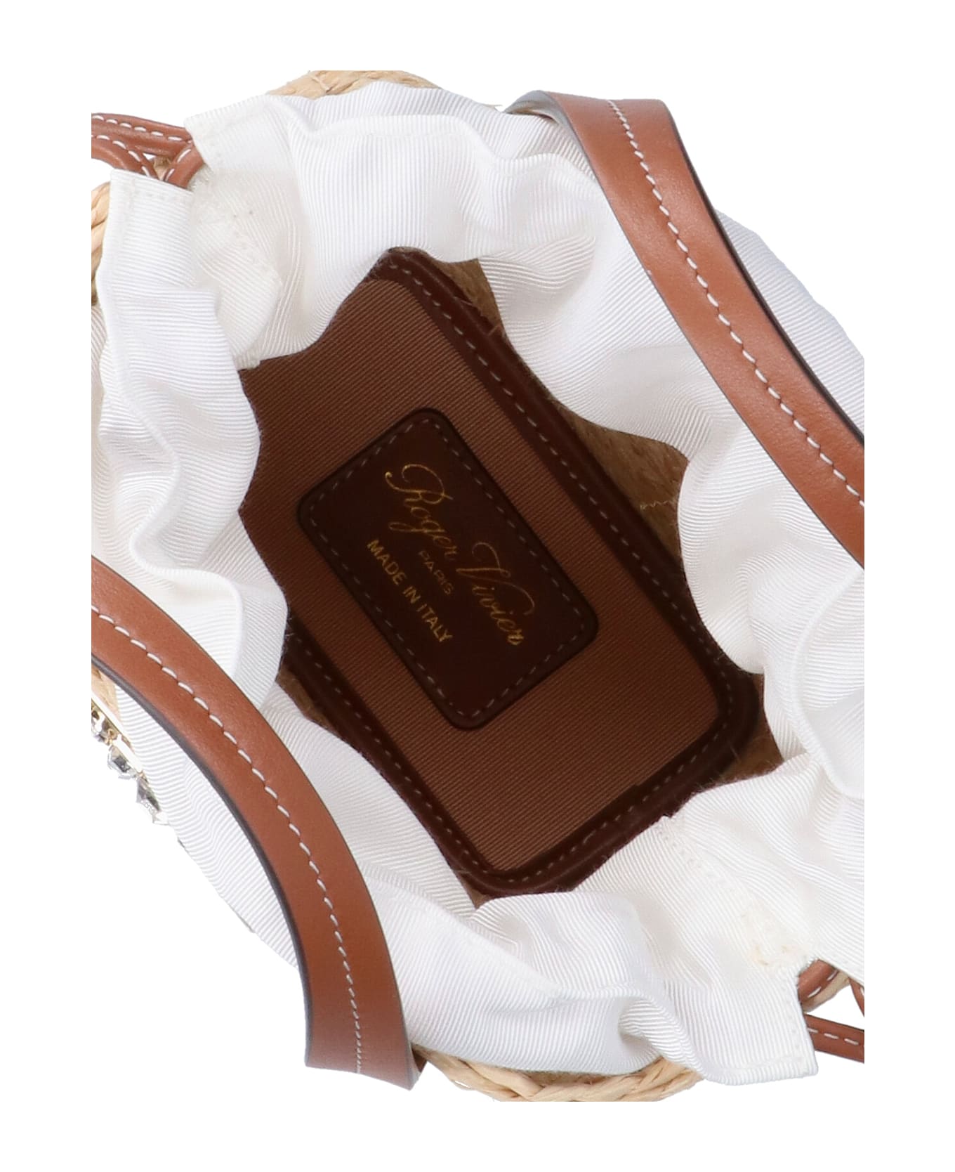 Roger Vivier 
viv
 Skate Mini Bag - Beige