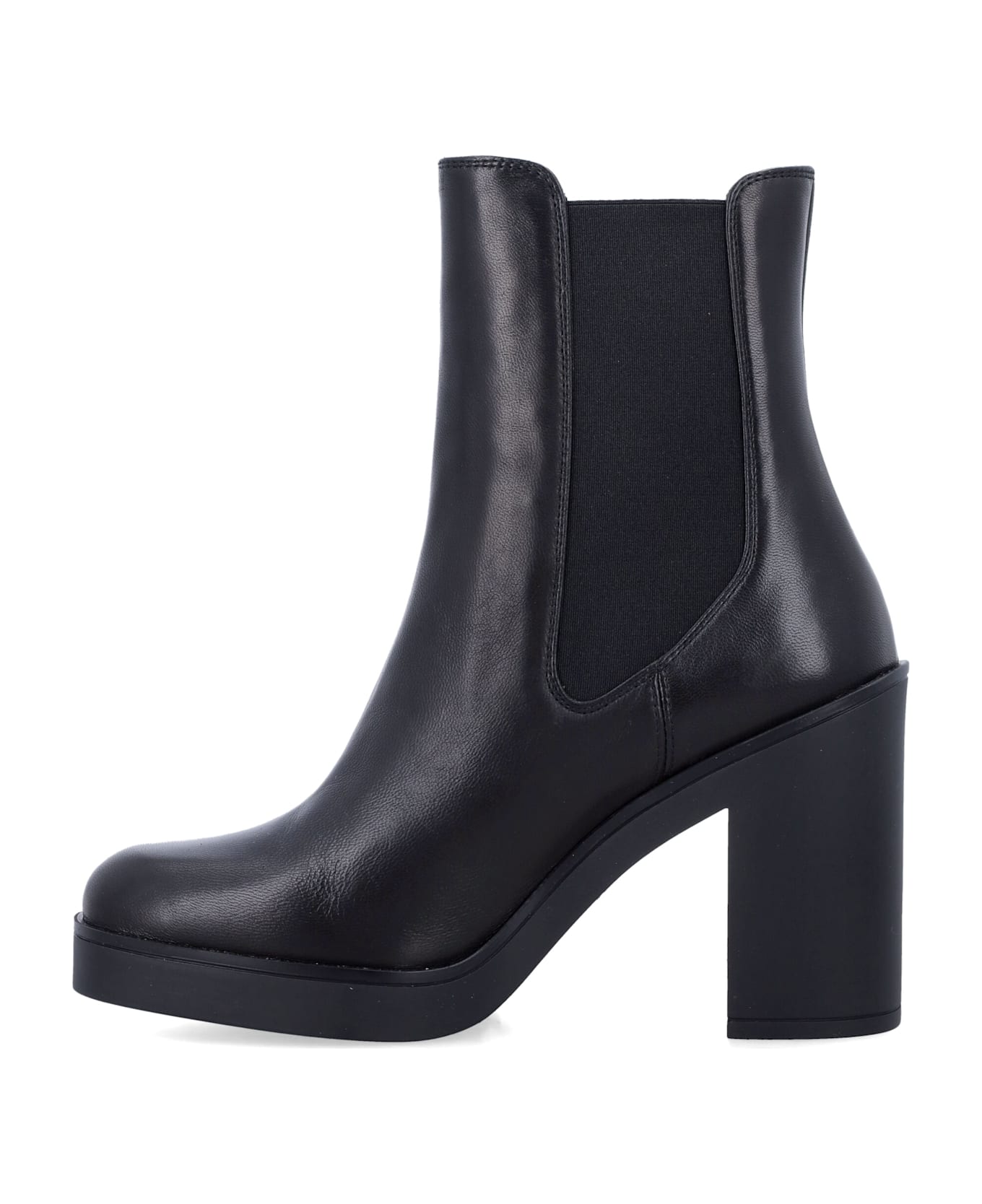 Stuart Weitzman Bethenny 80 Chelsea Bootie - BLACK ブーツ