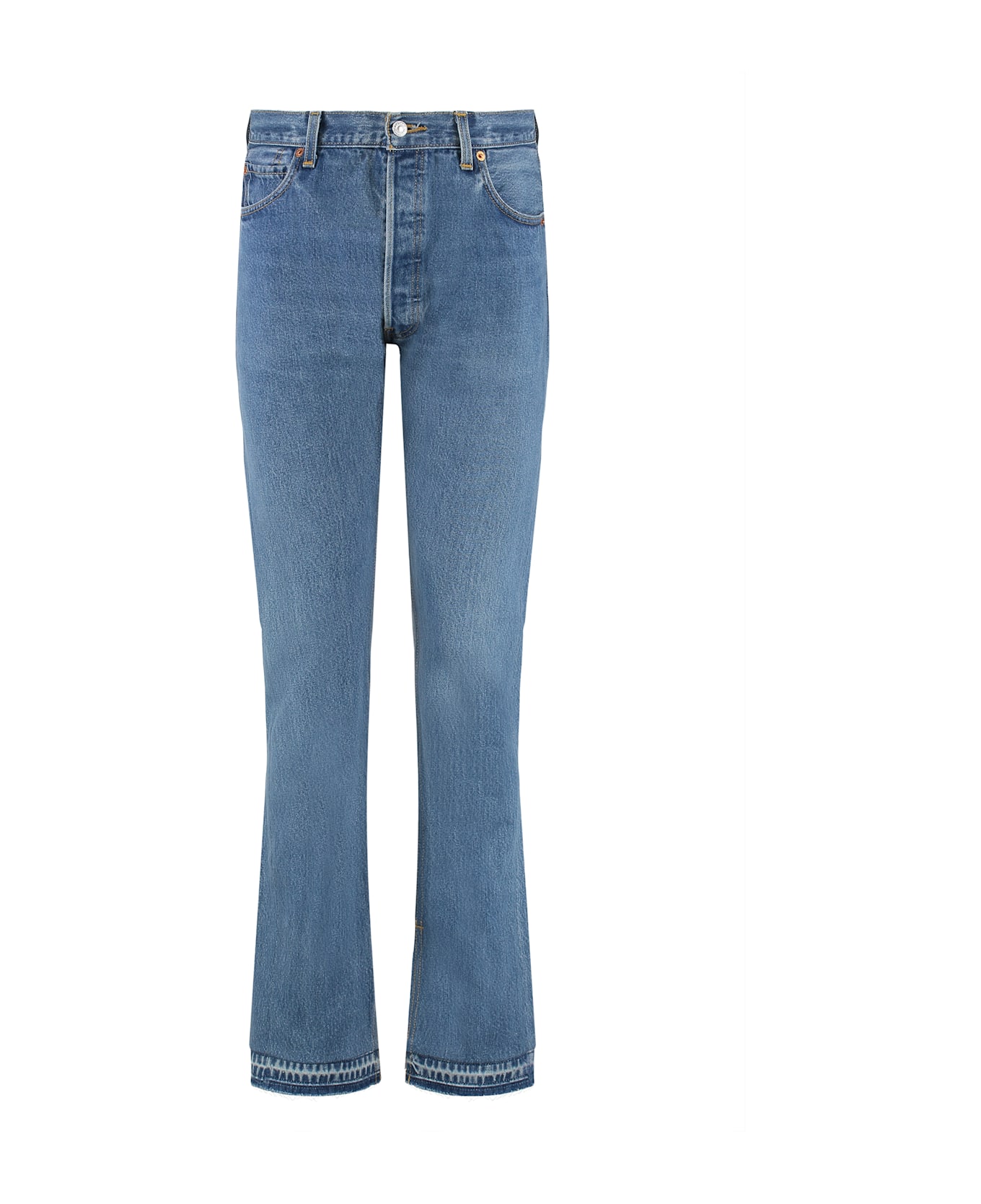RE/DONE X Levis - High-rise Skinny-fit Jeans - Denim