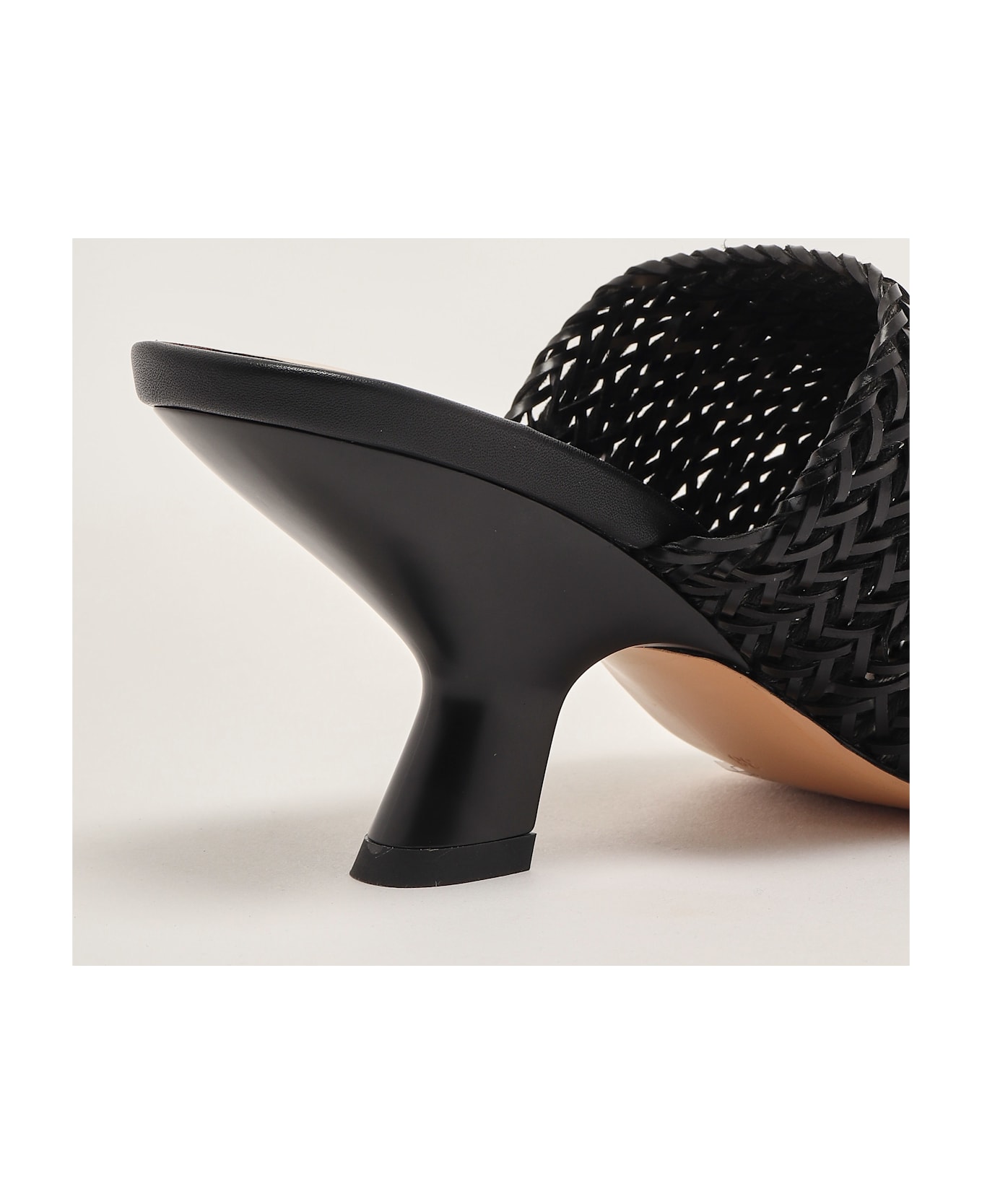 TwinSet Sandalo Intreccio Sandal - NERO