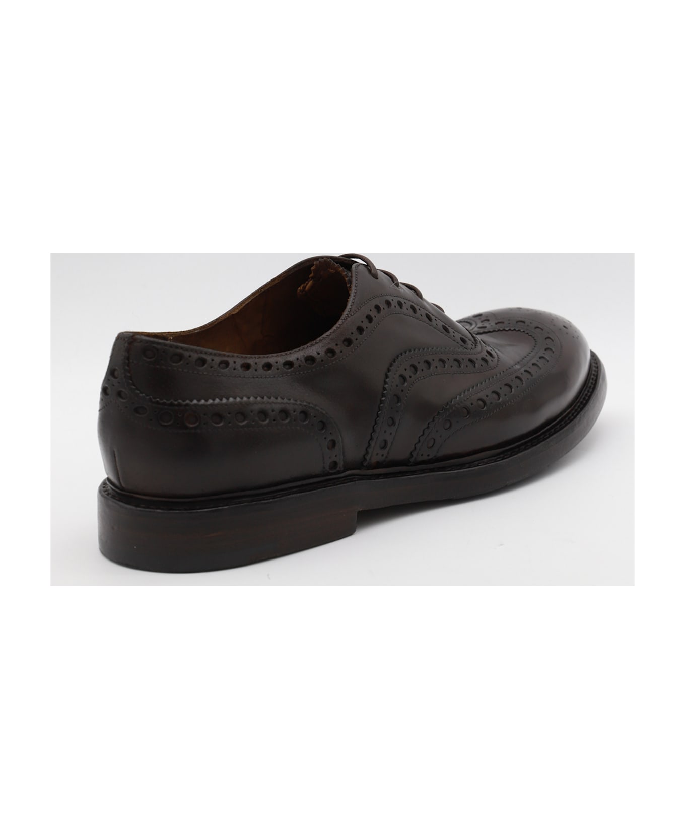 Premiata Black Lace Up Shoes - CHESTNUT LAV.