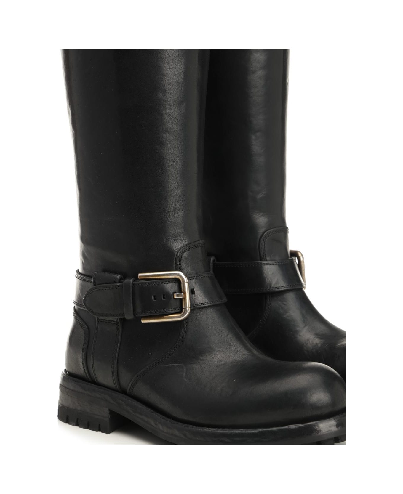Dolce & Gabbana Biker Boot - NERO