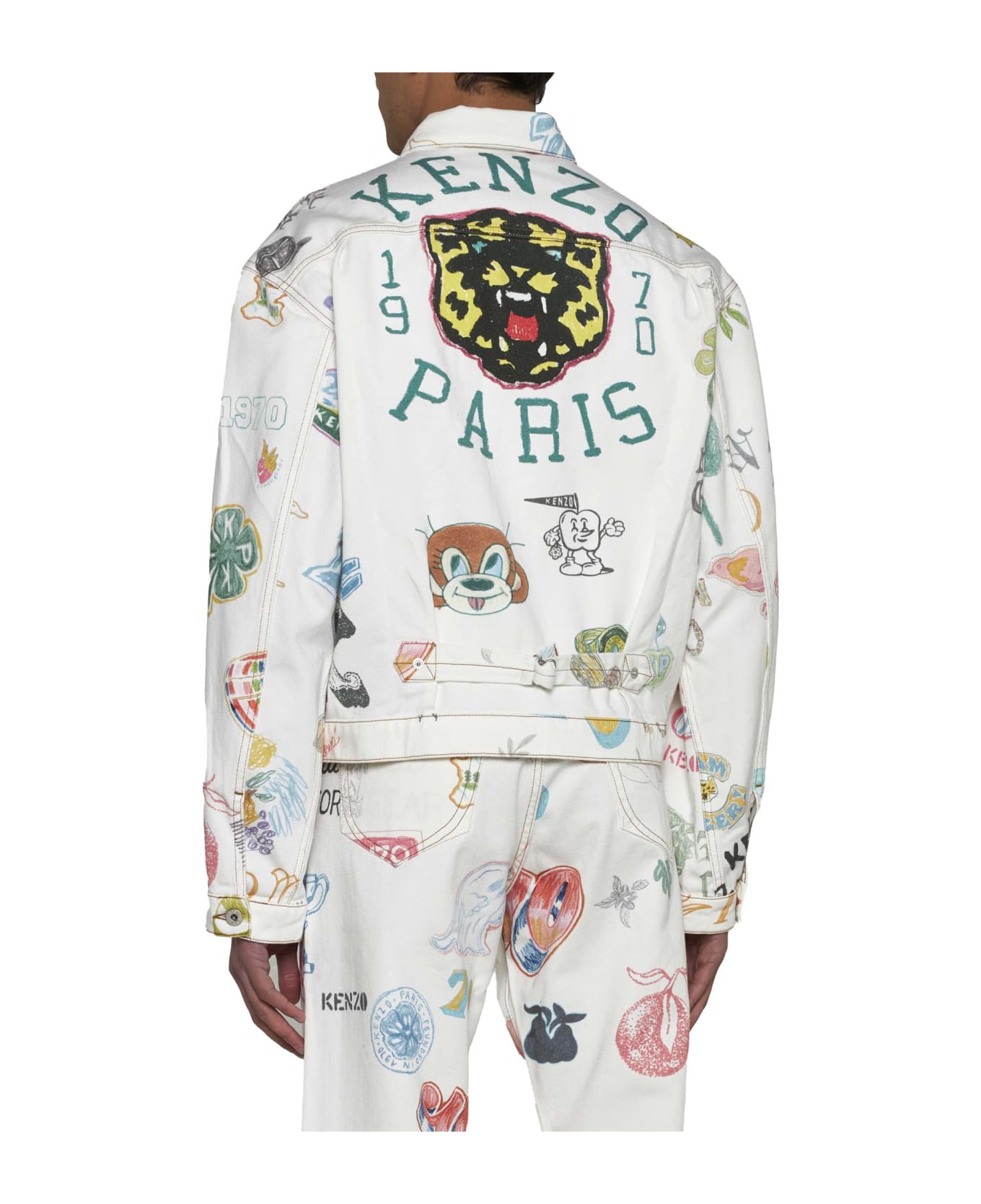 Kenzo Graphic Printed Jacket - Multicolor ジャケット