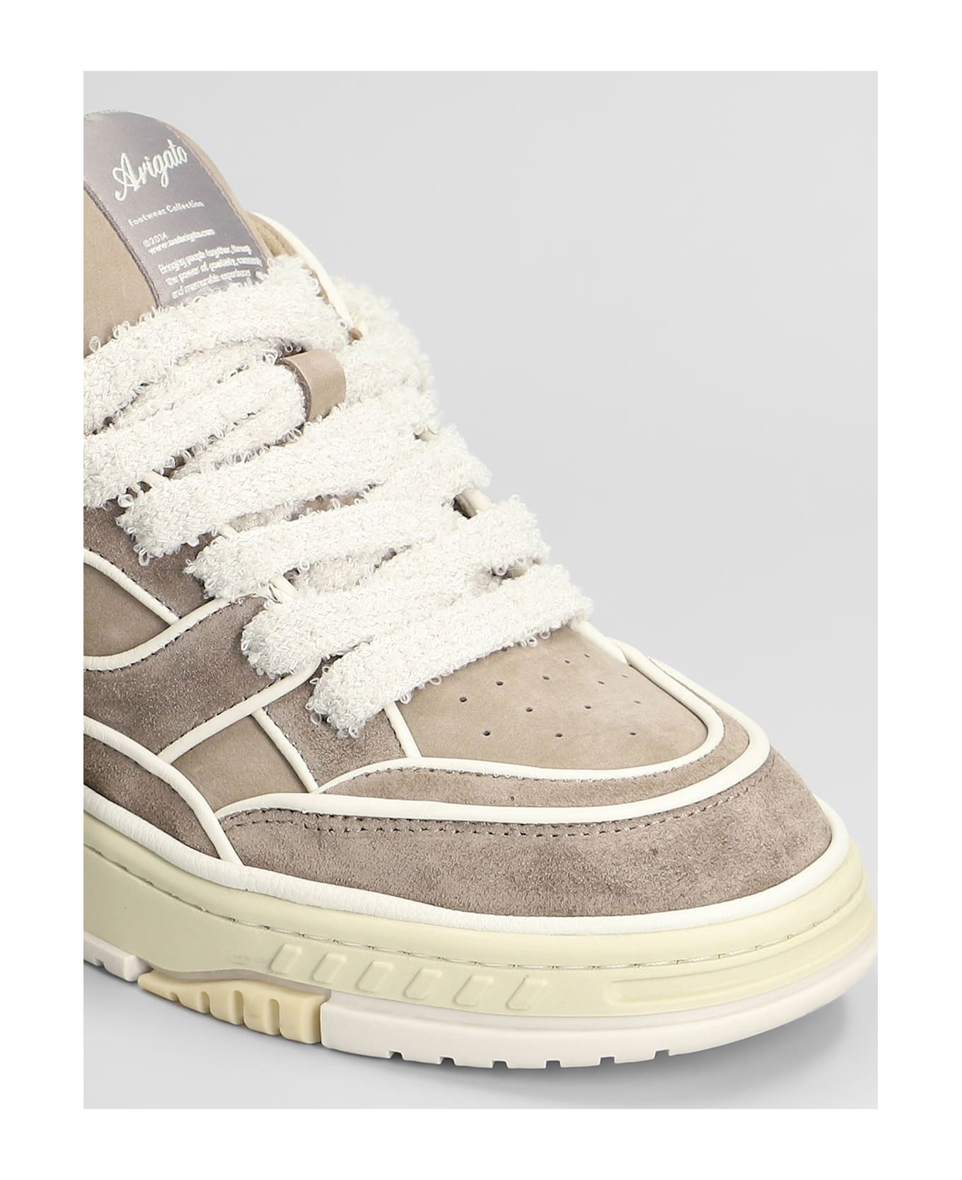 Axel Arigato Area Lo Sneaker Sneakers In Taupe Suede - taupe