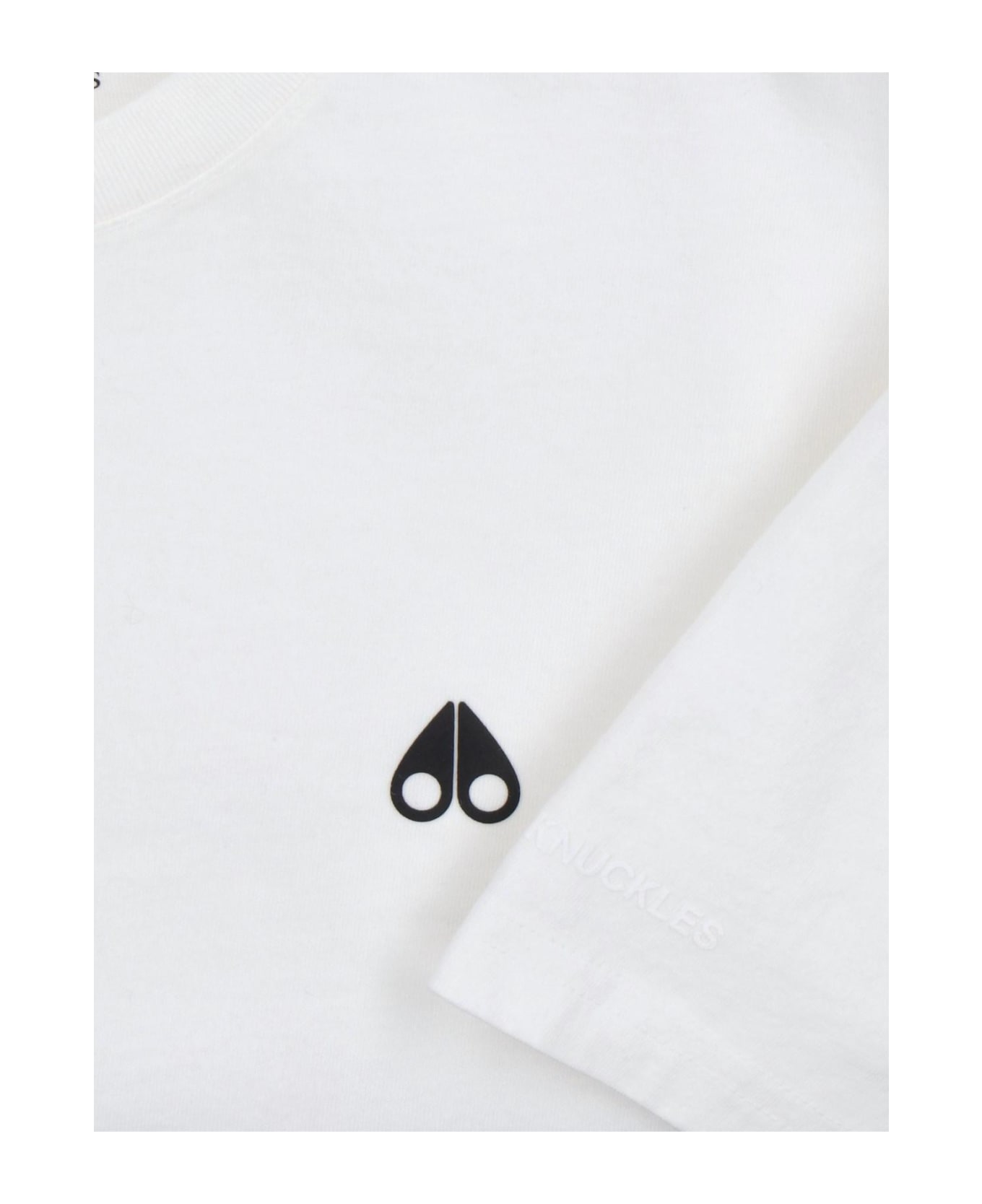 Moose Knuckles Logo T-shirt - WHITE