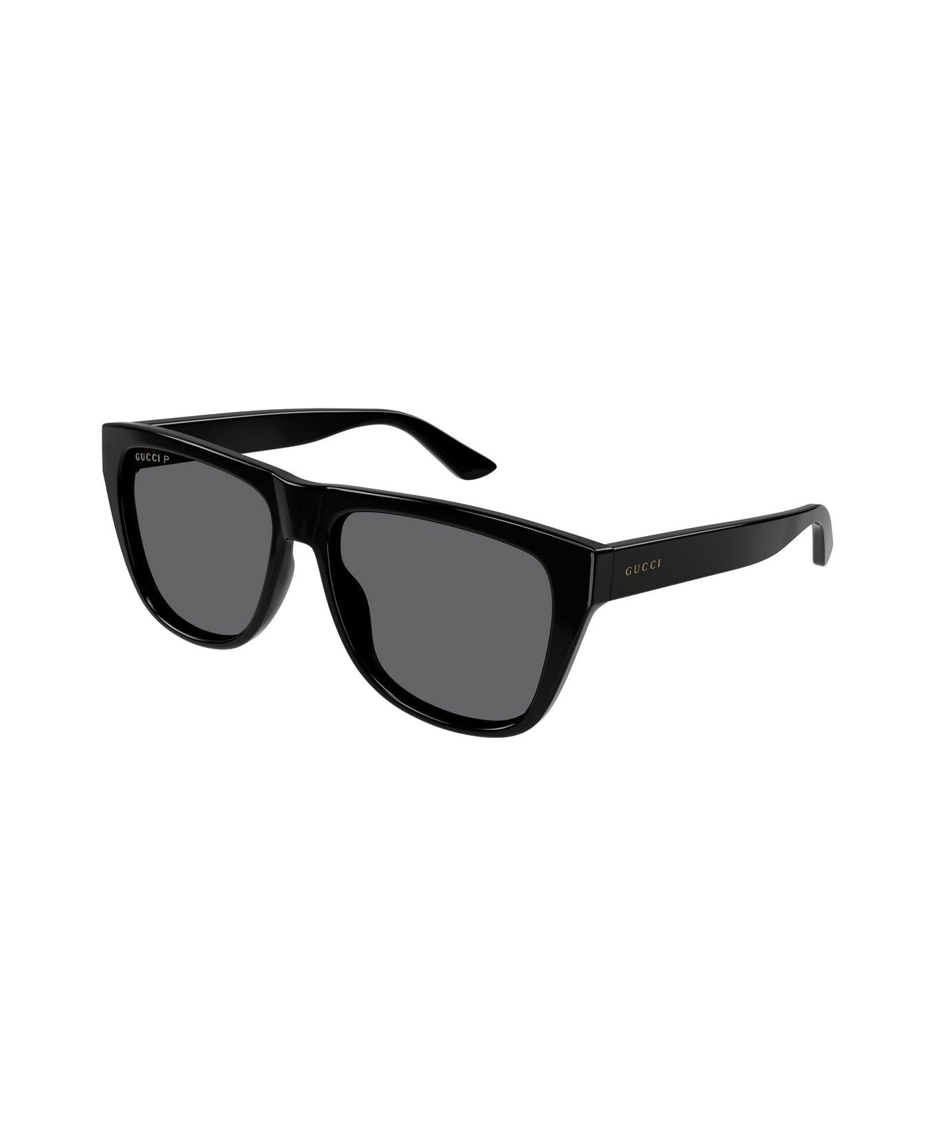 Gucci Eyewear Aviator Frame Sunglasses - 002 black black grey