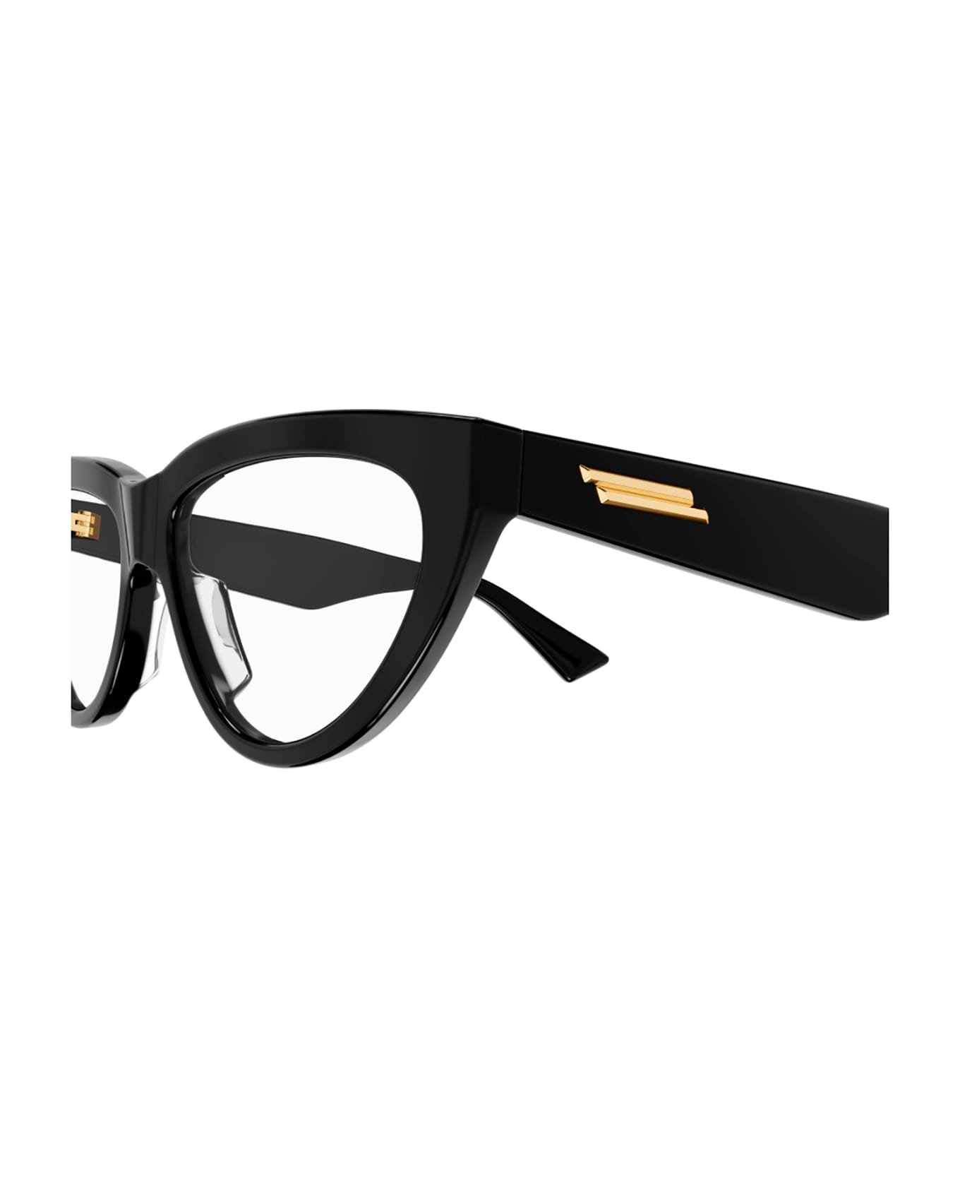 Bottega Veneta Eyewear 1ebk4iu0a Glasses - 001 black black transpare