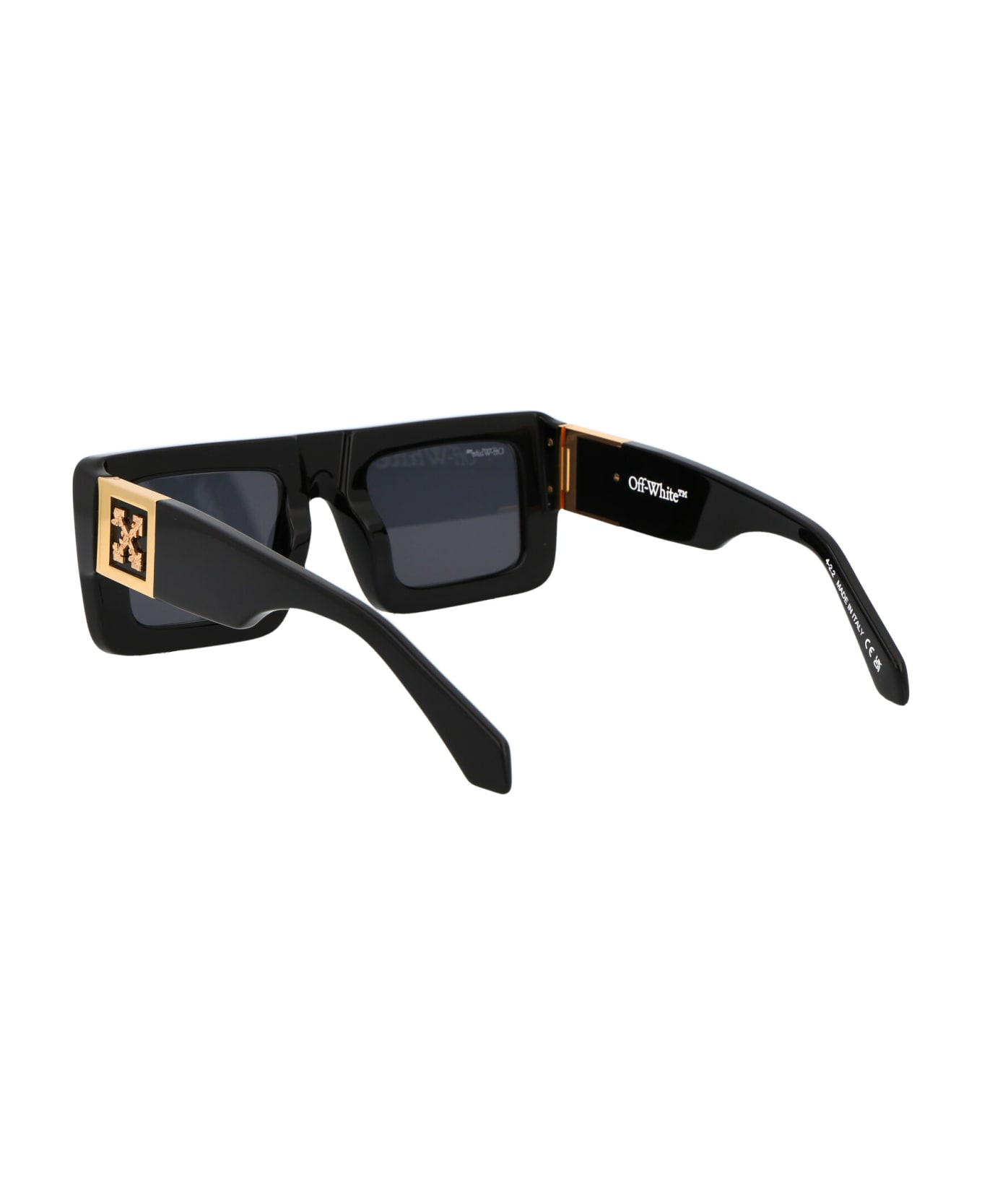 Off-White Leonardo Sunglasses grey - 1007 BLACK DARK GREY