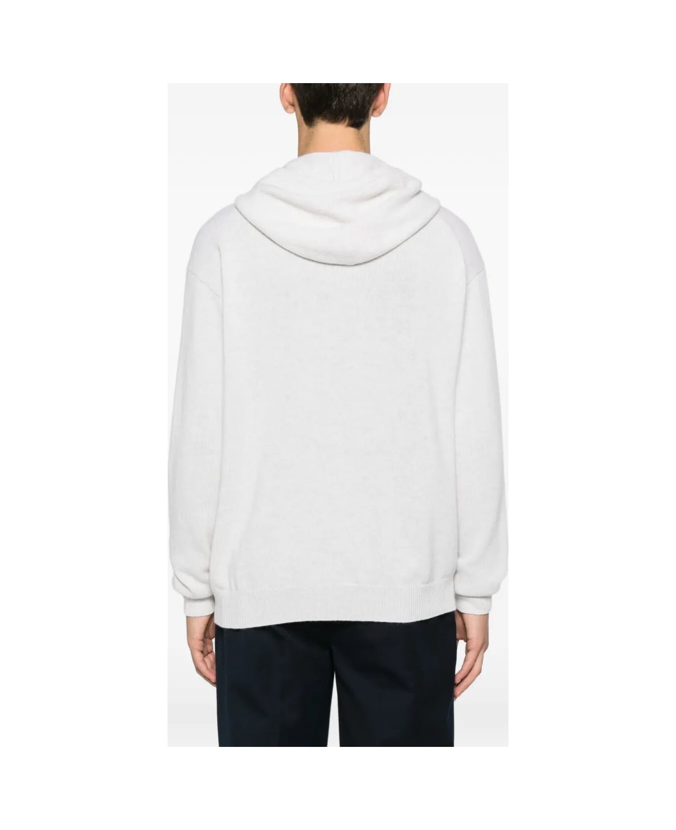 Malo Bomber Zip - White