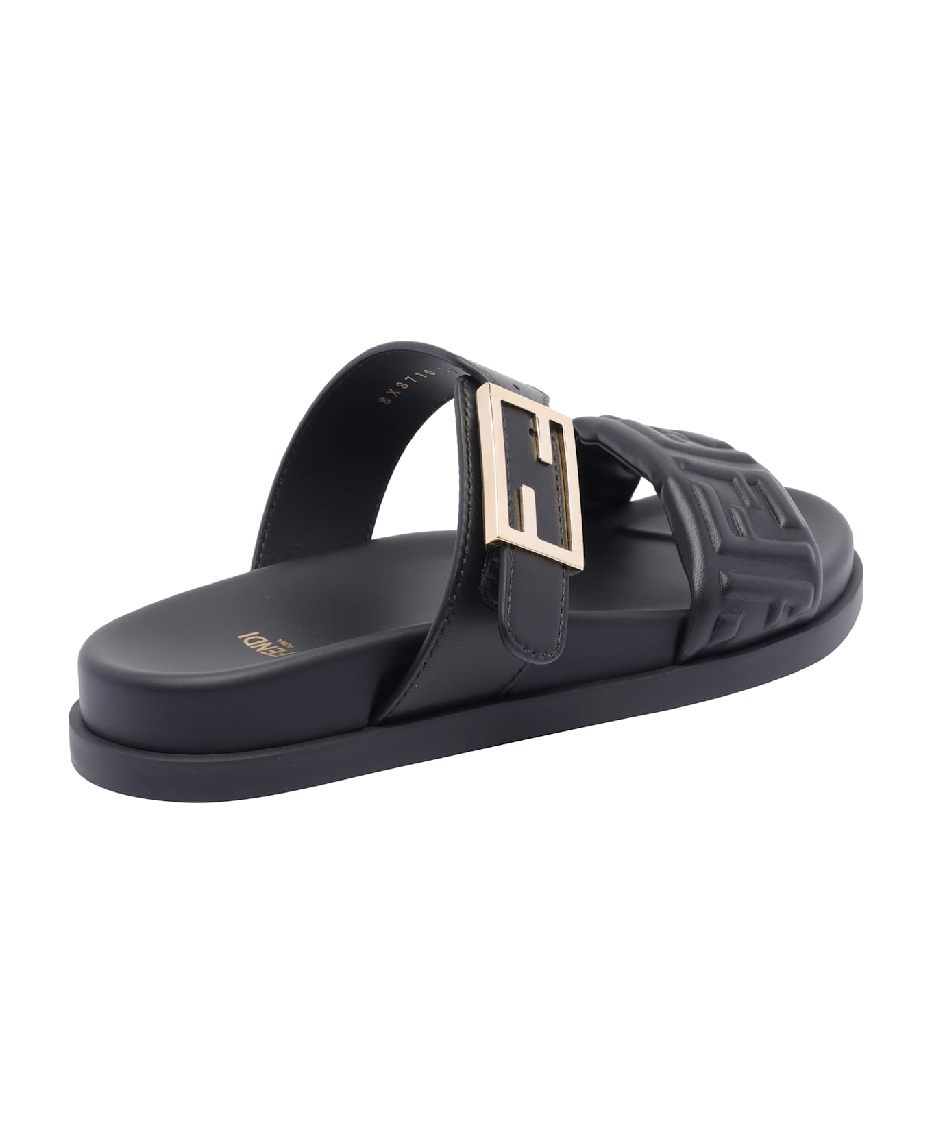 Fendi Feel Sandals - NERO+NERO