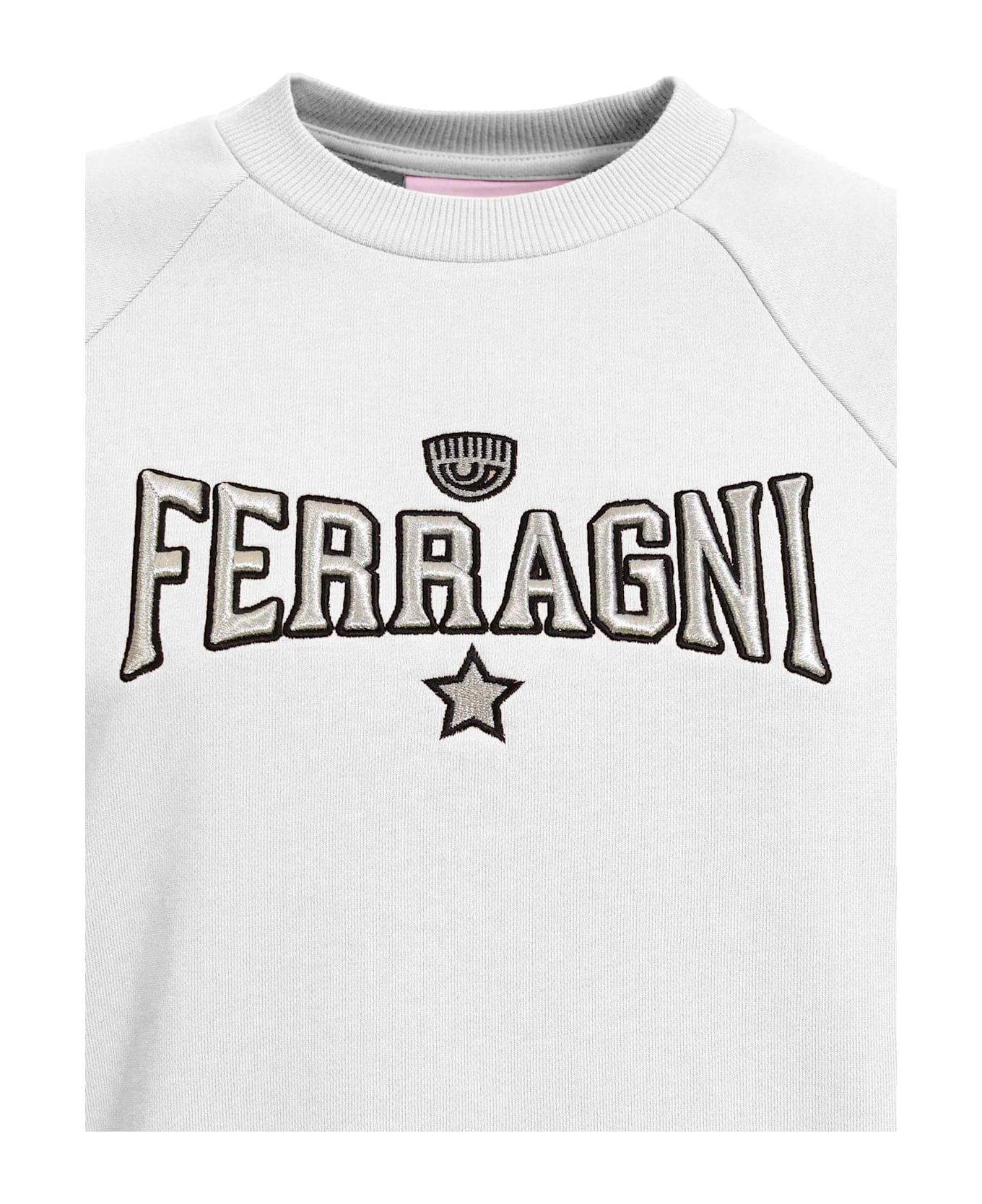 Chiara Ferragni White Sweatshirt - White