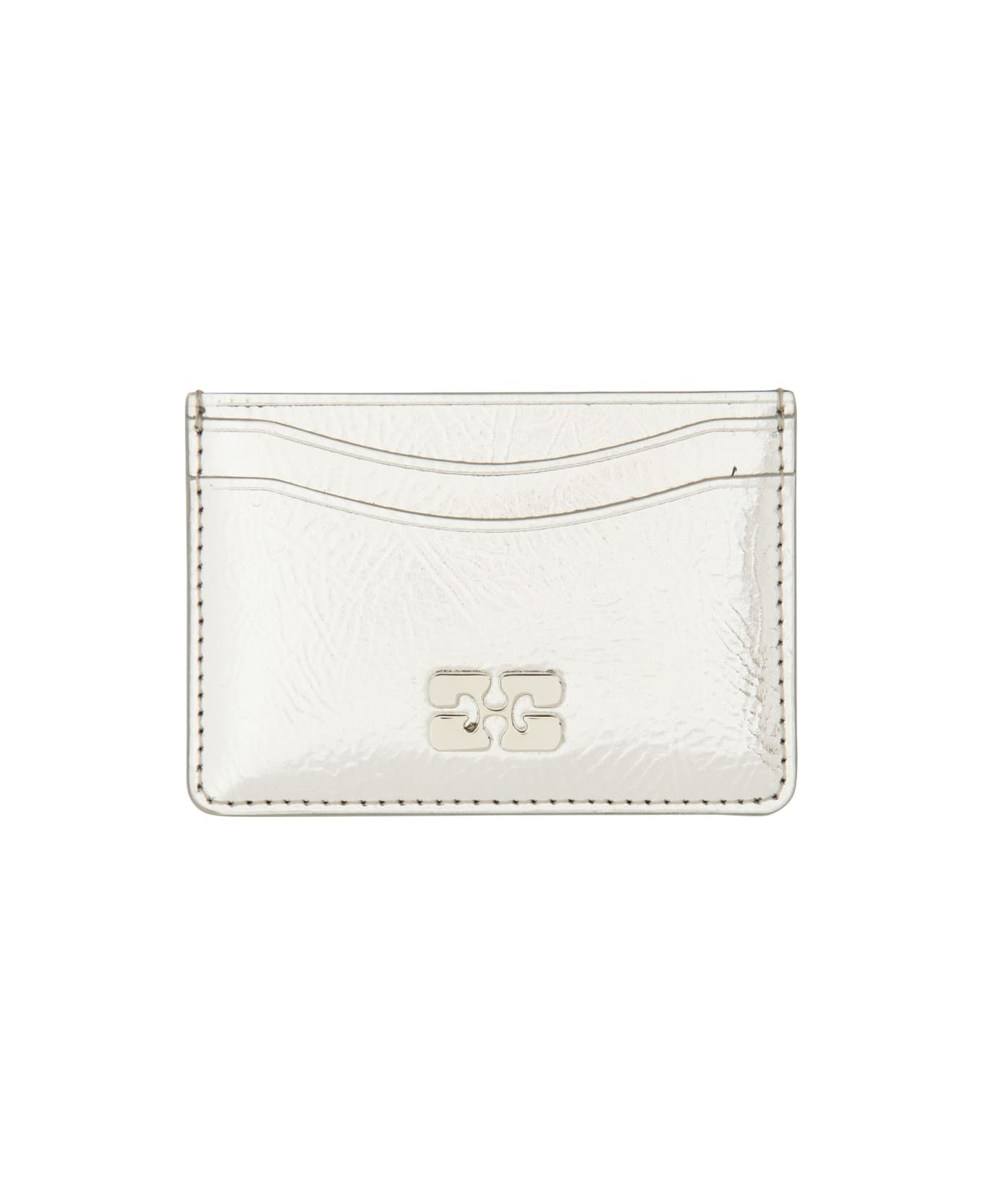 Ganni Bou" Card Holder - SILVER