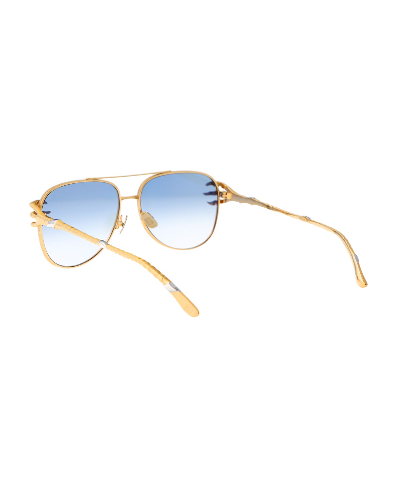 Anna-Karin Karlsson Claw Voyage Sunglasses - Zenya Squared Spotted Havana Sunglasses