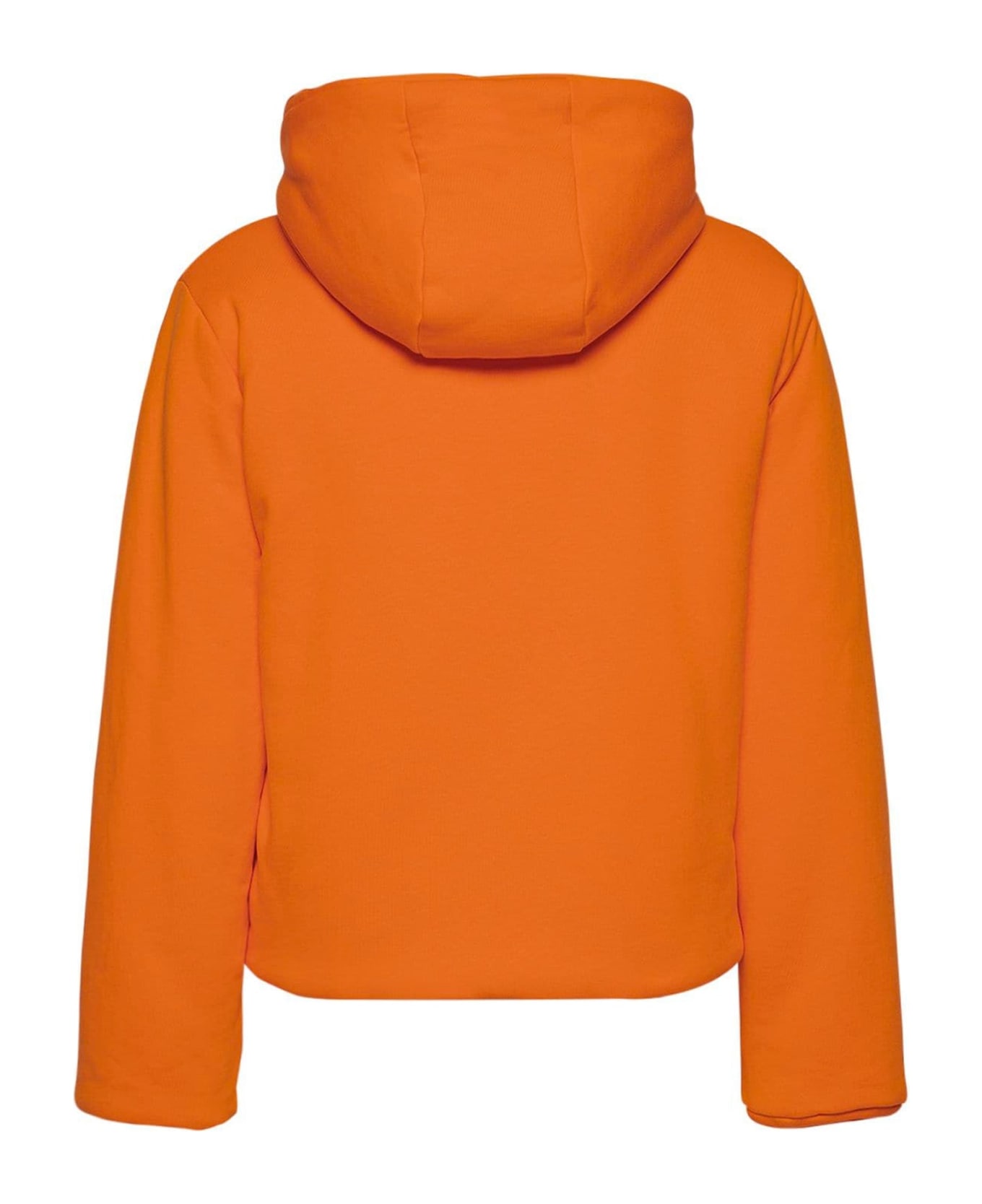 Off-White Logo Zipped Sweatshirt - Orange